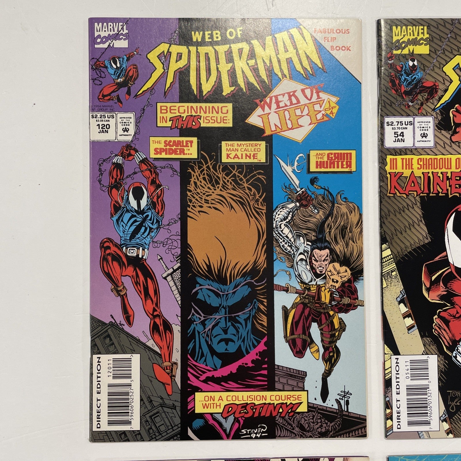 Spider-Man: Web of Life #1-4 1995 Complete Set1