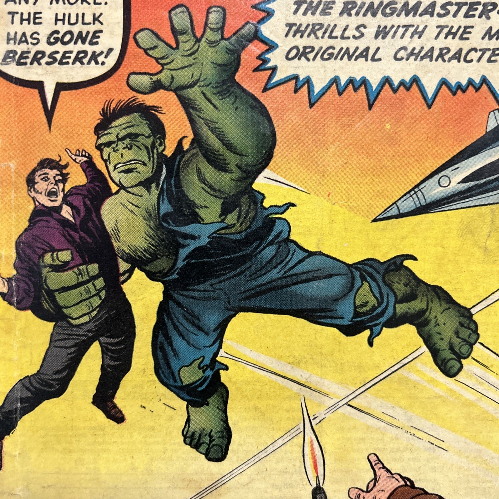 Incredible Hulk #3 1962 VG 1st Appearance Of The Ringmaster Pence Copy7