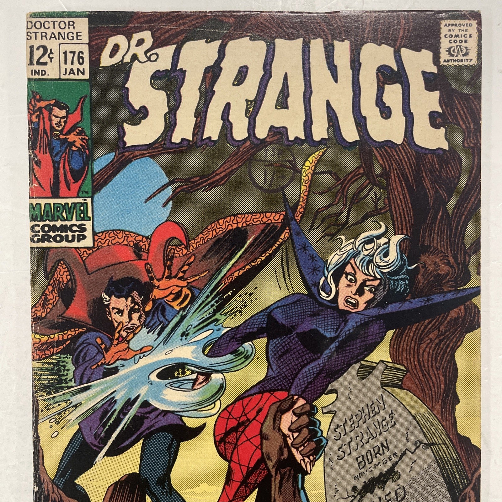 Dr. Strange #176 1969 VG/FN Pence Stamp1