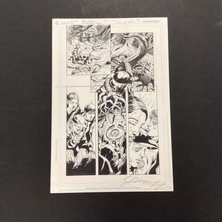 Original Artwork for Thunderbolt Jaxon #1 Page 7 By John Higgins 20061