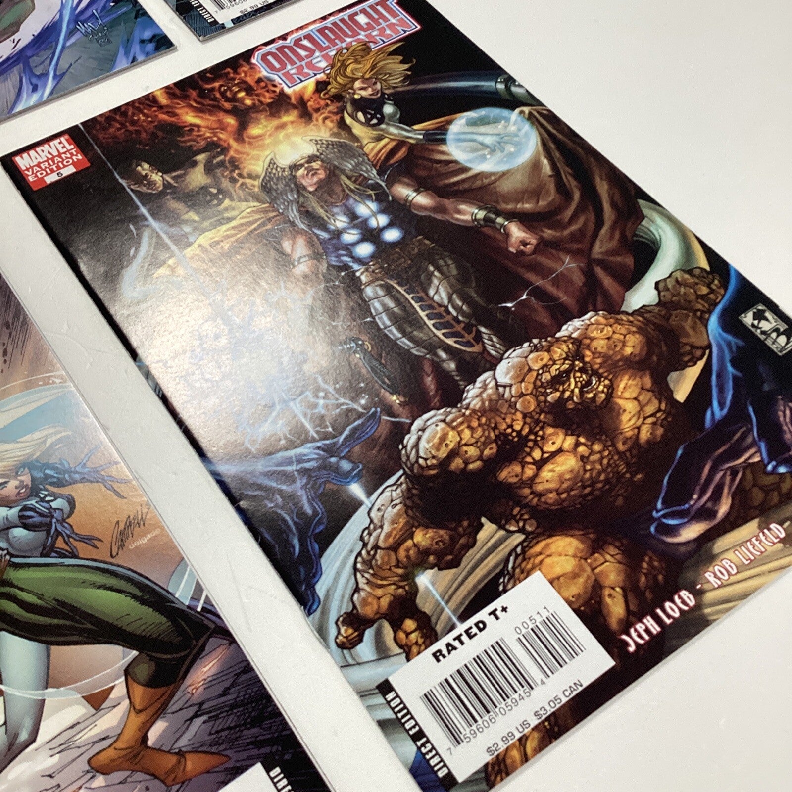 Onslaught Reborn #1-5 2007 Avg. VF+ All variant Covers10