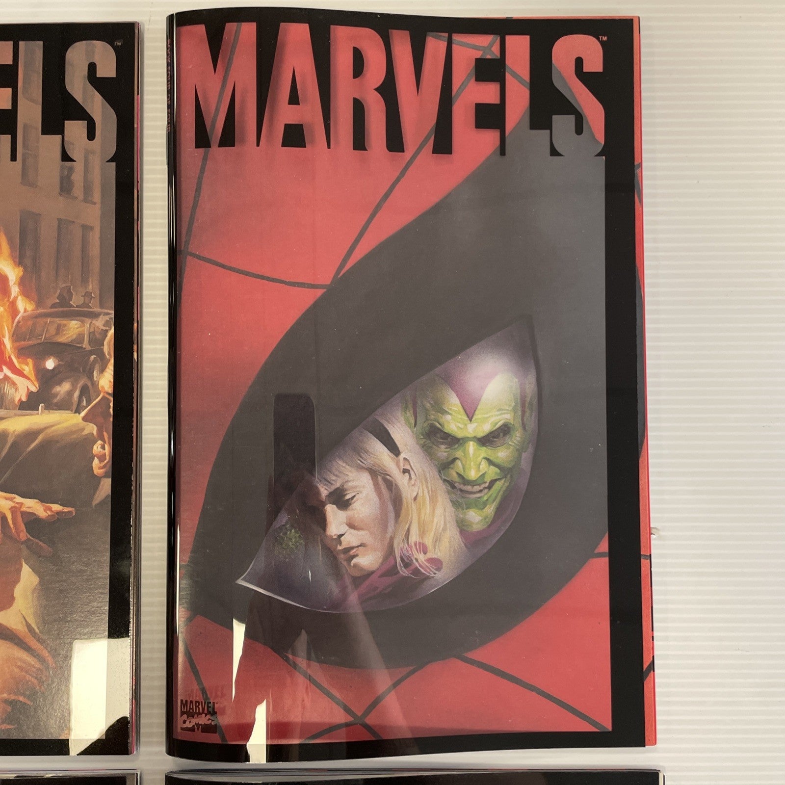 Marvels #1-4 1994 VF Acetate Covers2