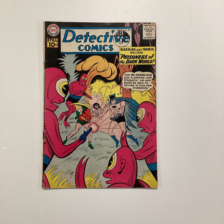 Detective Comics #293 1961 VG-  Aquaman & Aqualad Series Begins0