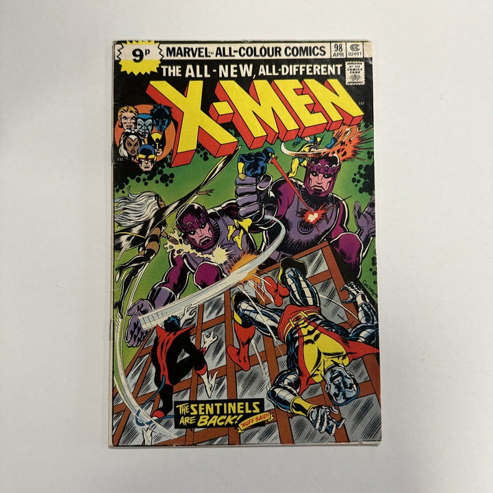 X-Men #98 1976 FN- 1st Appearance Of Amanda Sefton Pence Copy