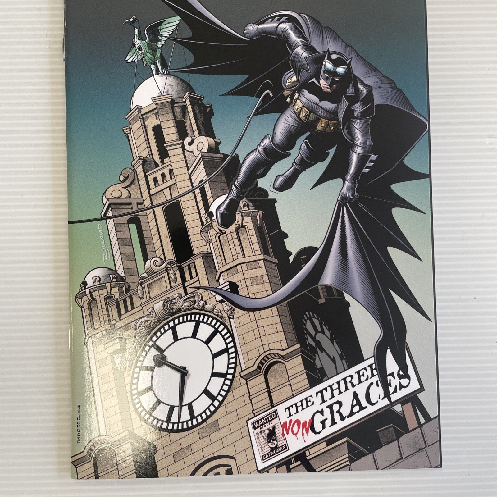 Batman The Detective #1 2021 VF+ Brian Bolland Virgin Variant Forbidden Planet *2