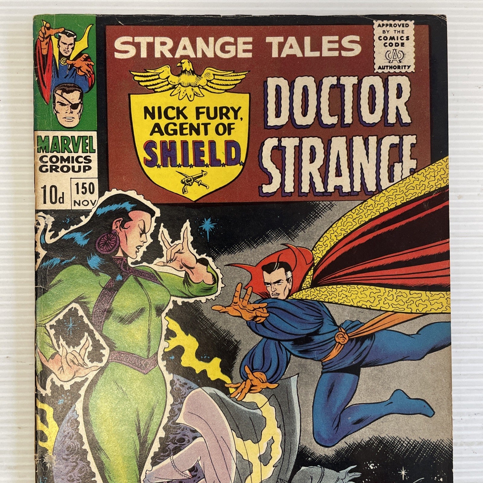 Strange Tales #150 1966 VG+ 1st Umar Pence Copy1