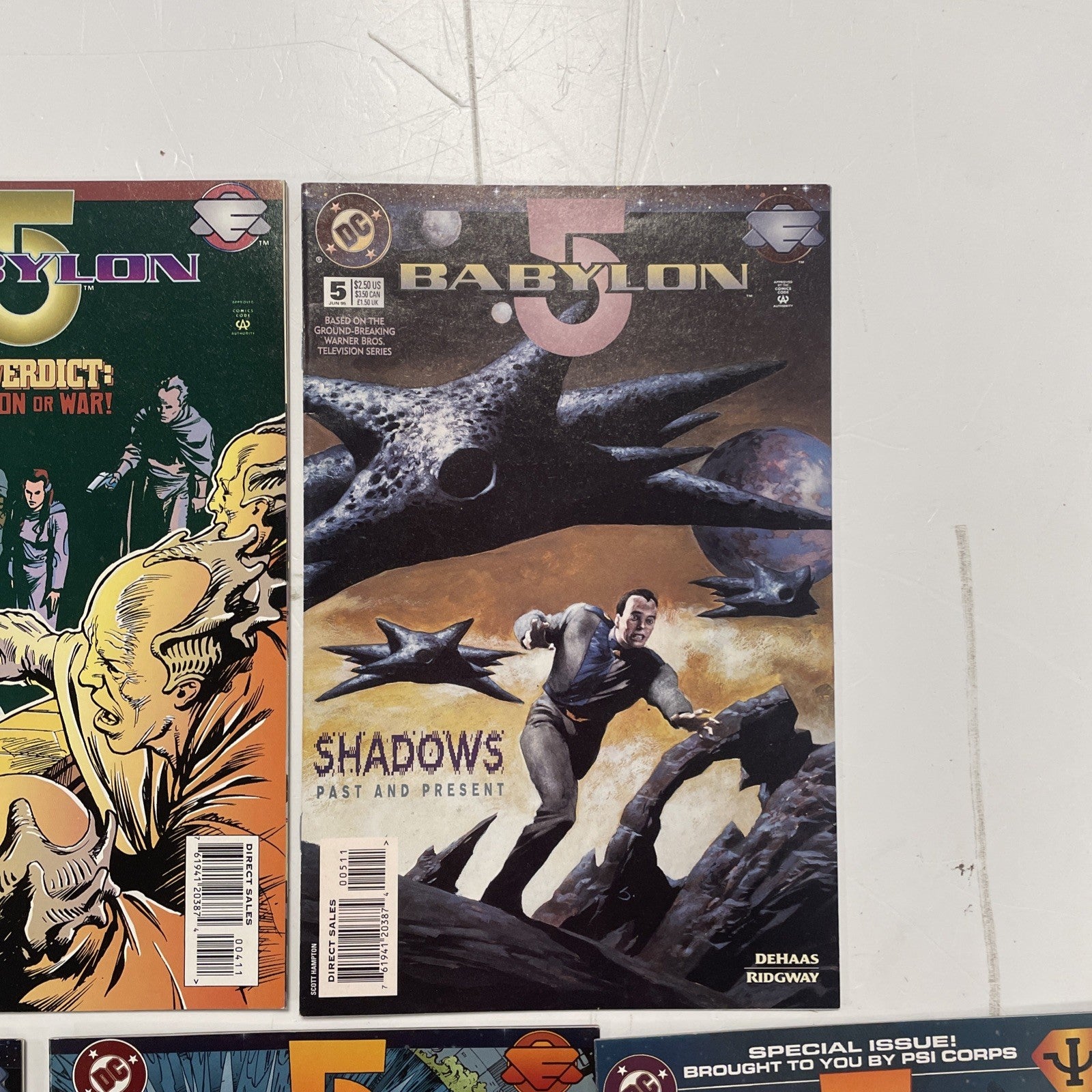 Babylon 5 #1-11 1995 Mid-High Grades Complete Comic Adaptation3