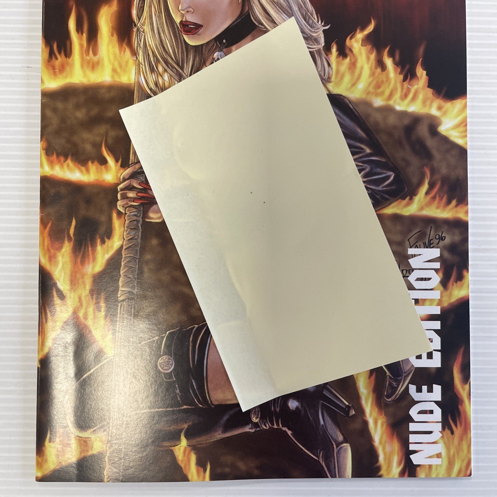 Vampfire Erotic Echo #1 1997 VF+ Nude Edition Brainstorm Comics2