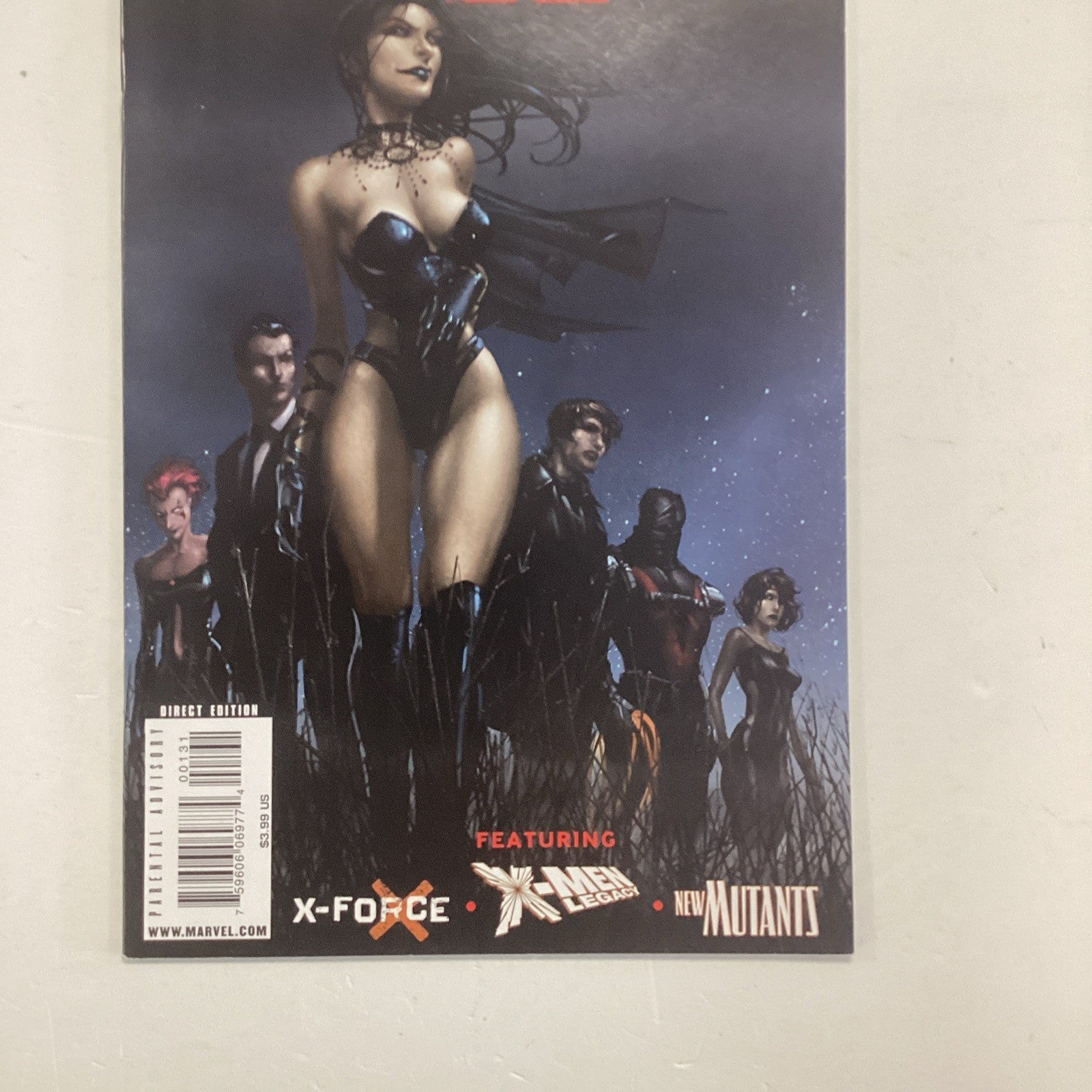 X Necrosha One-shot 2009 VF 2nd Printing Variant Clayton Crain2