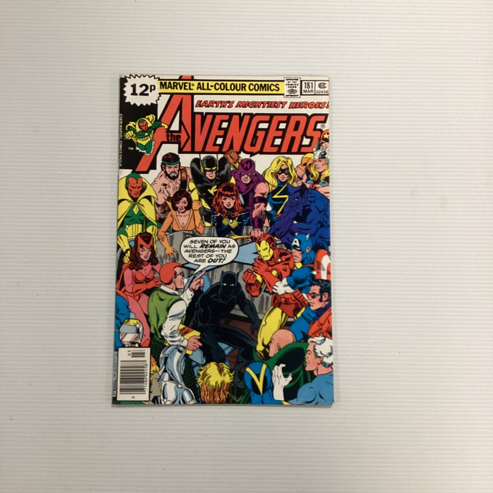 Avengers #181 1978 FN Scott Lang Ant Man Pence Copy0