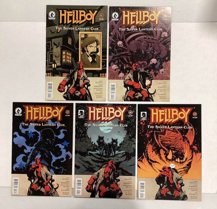 Hellboy The Silver Lantern Club #1-5 2021 NM Complete Set