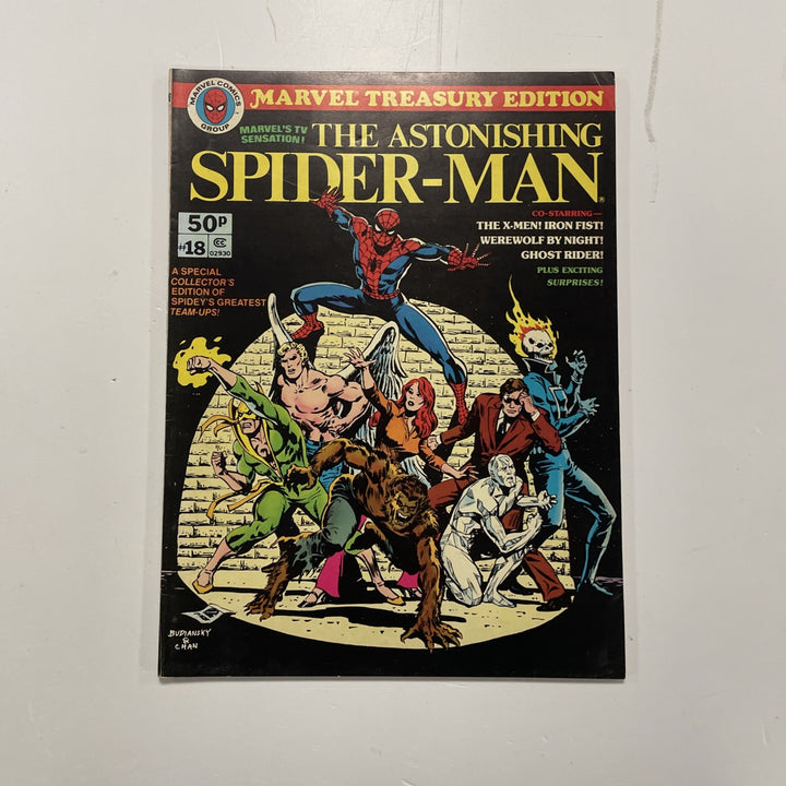 Marvel Treasury Edition The Astonishing Spider-man #18 1978 FN Pence Copy0