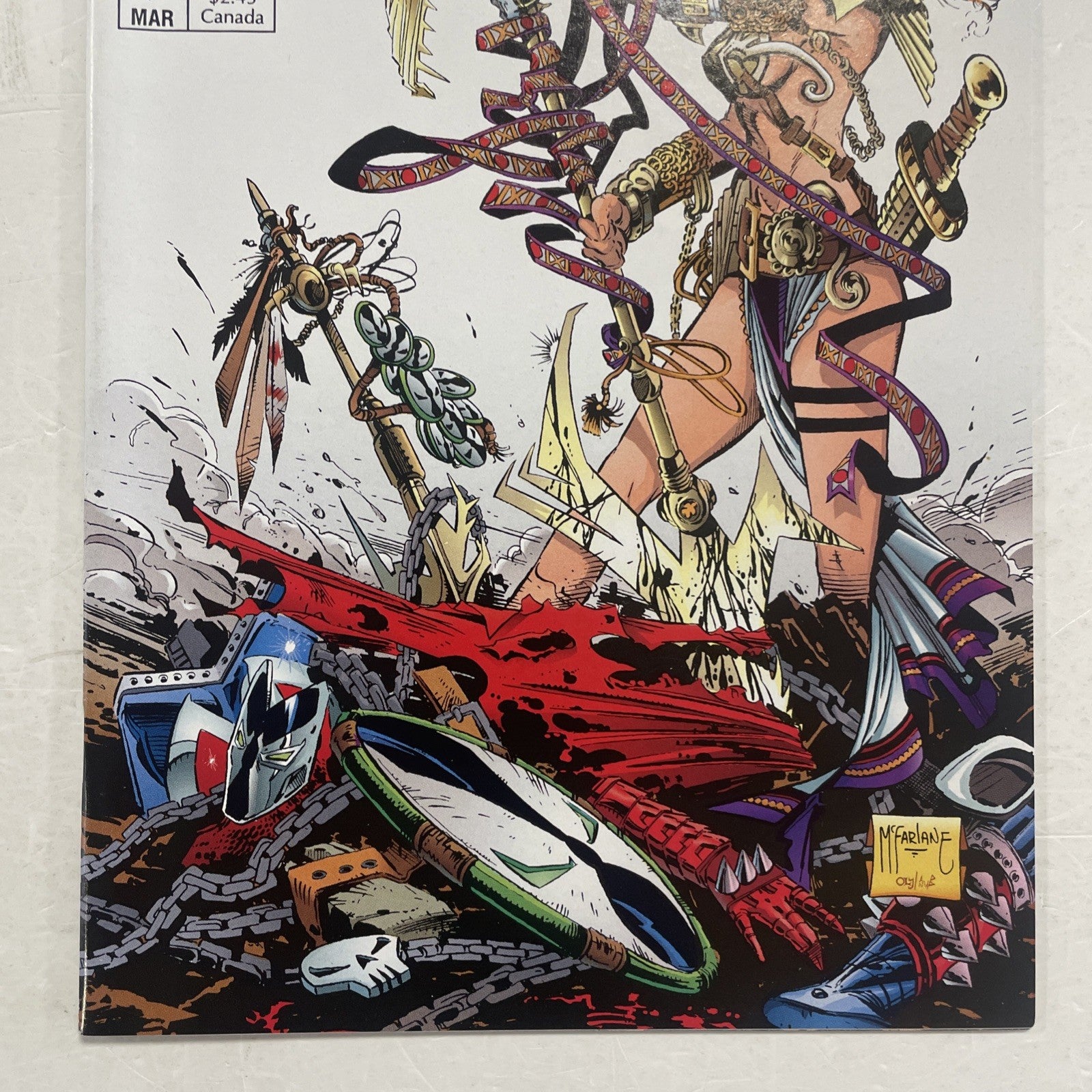 Spawn #9 1993 VF/NM 1st Appearance Of Angela Todd McFarlane2