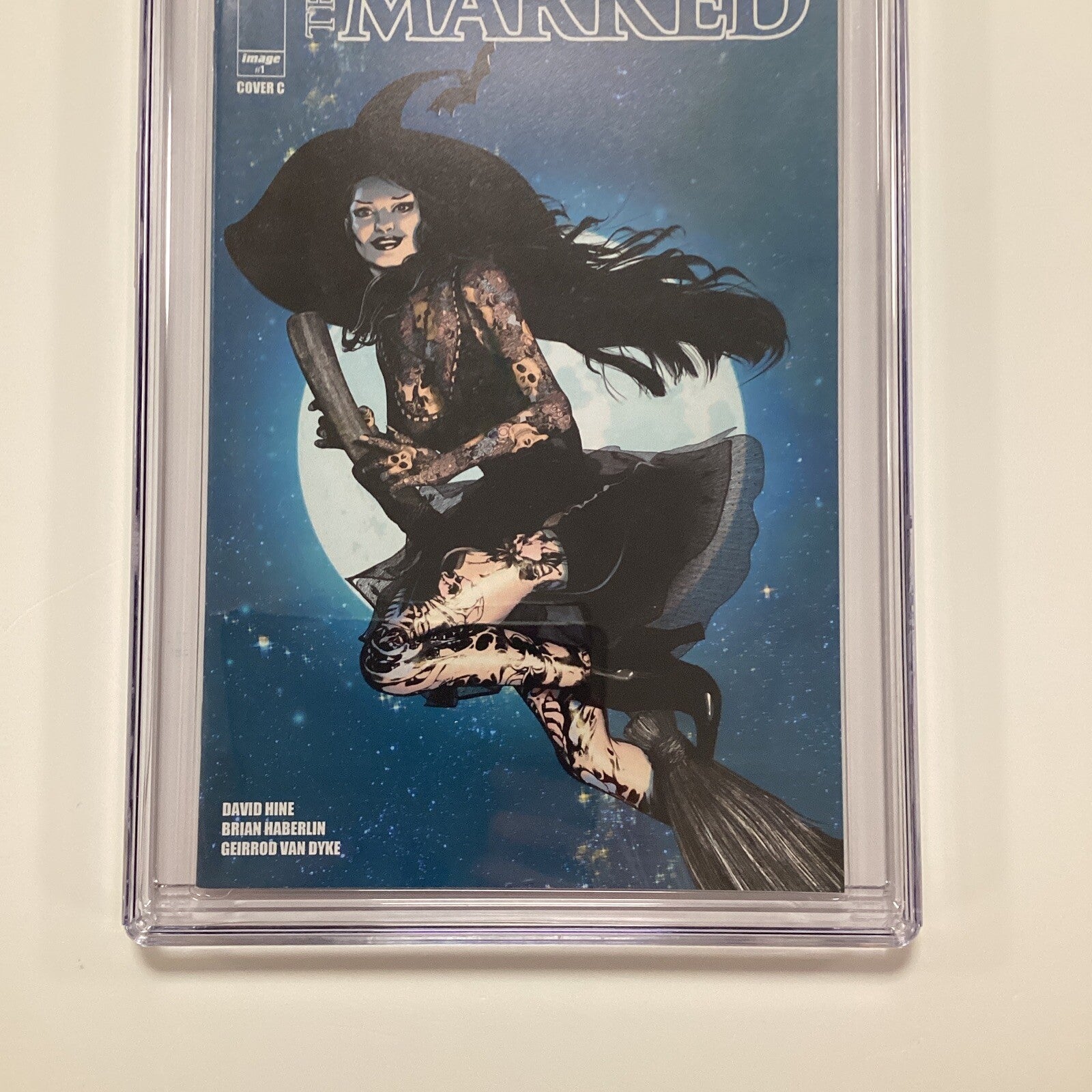 The Marked #1 2019 CGC 9.8 Brian Haberlin Giveaway Variant2