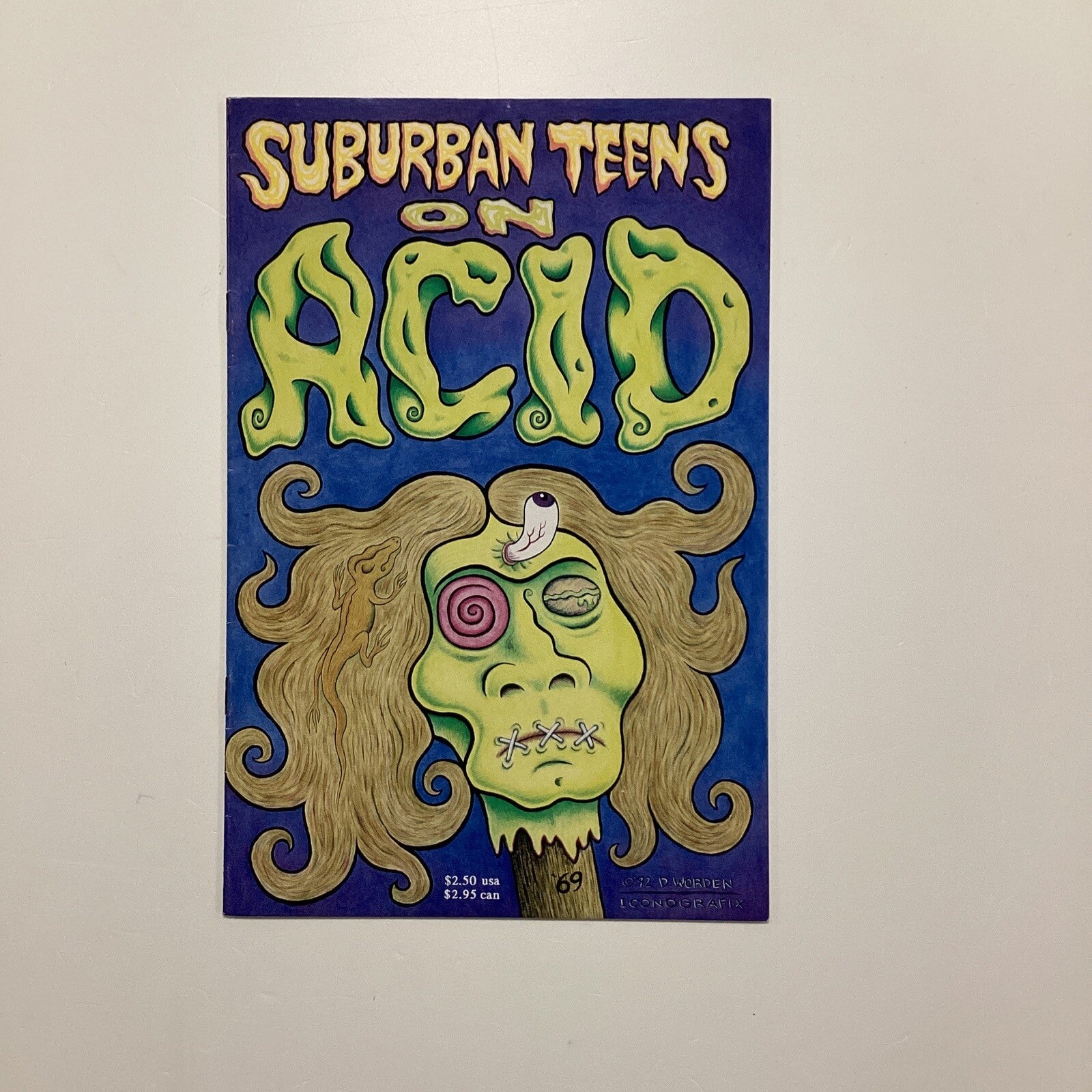 Suburban Teens On Acid #1 1992 FN/VF Iconografix **Slightly rusted staples0