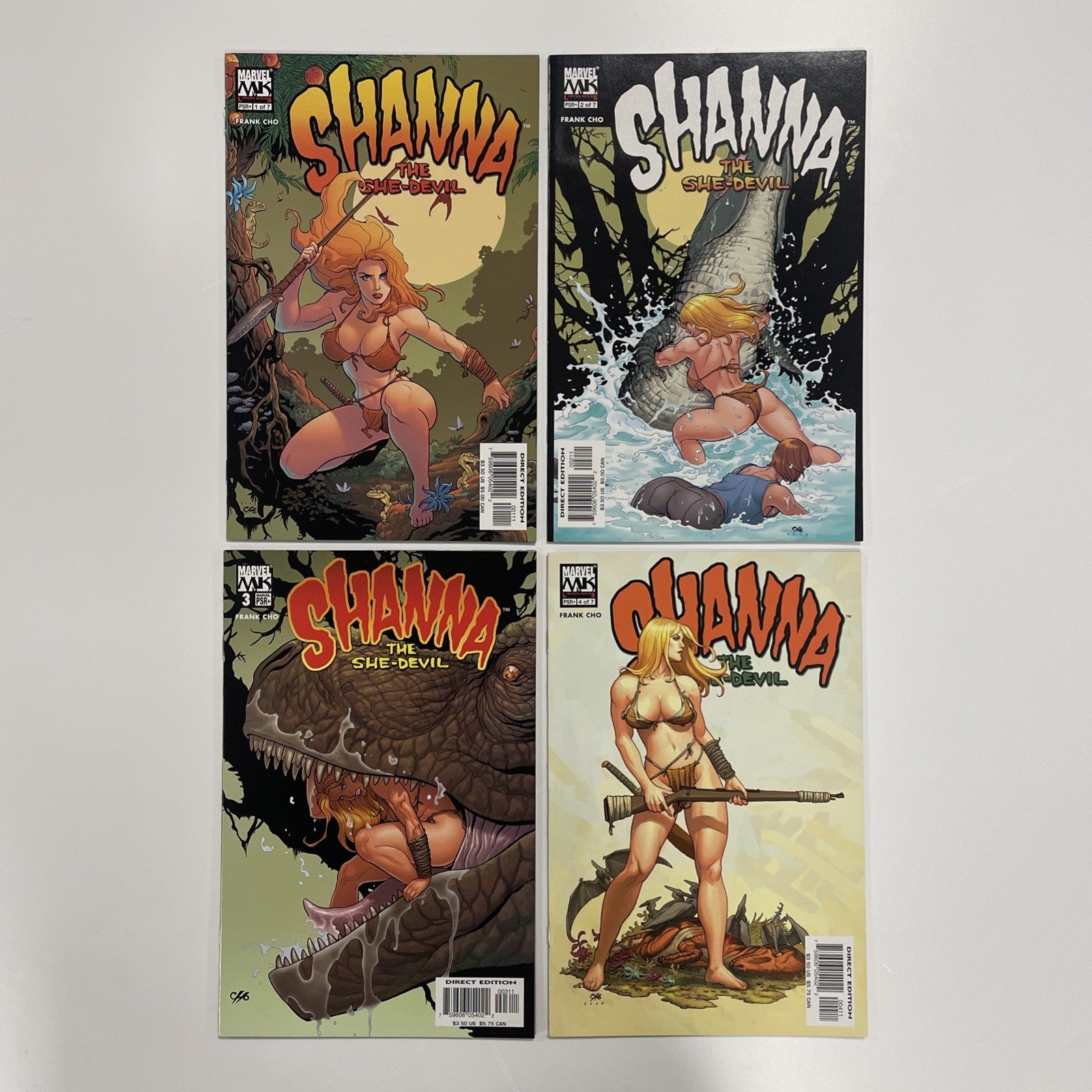 Shanna The She-devil #1-7 2005 High Grade Complete Set0