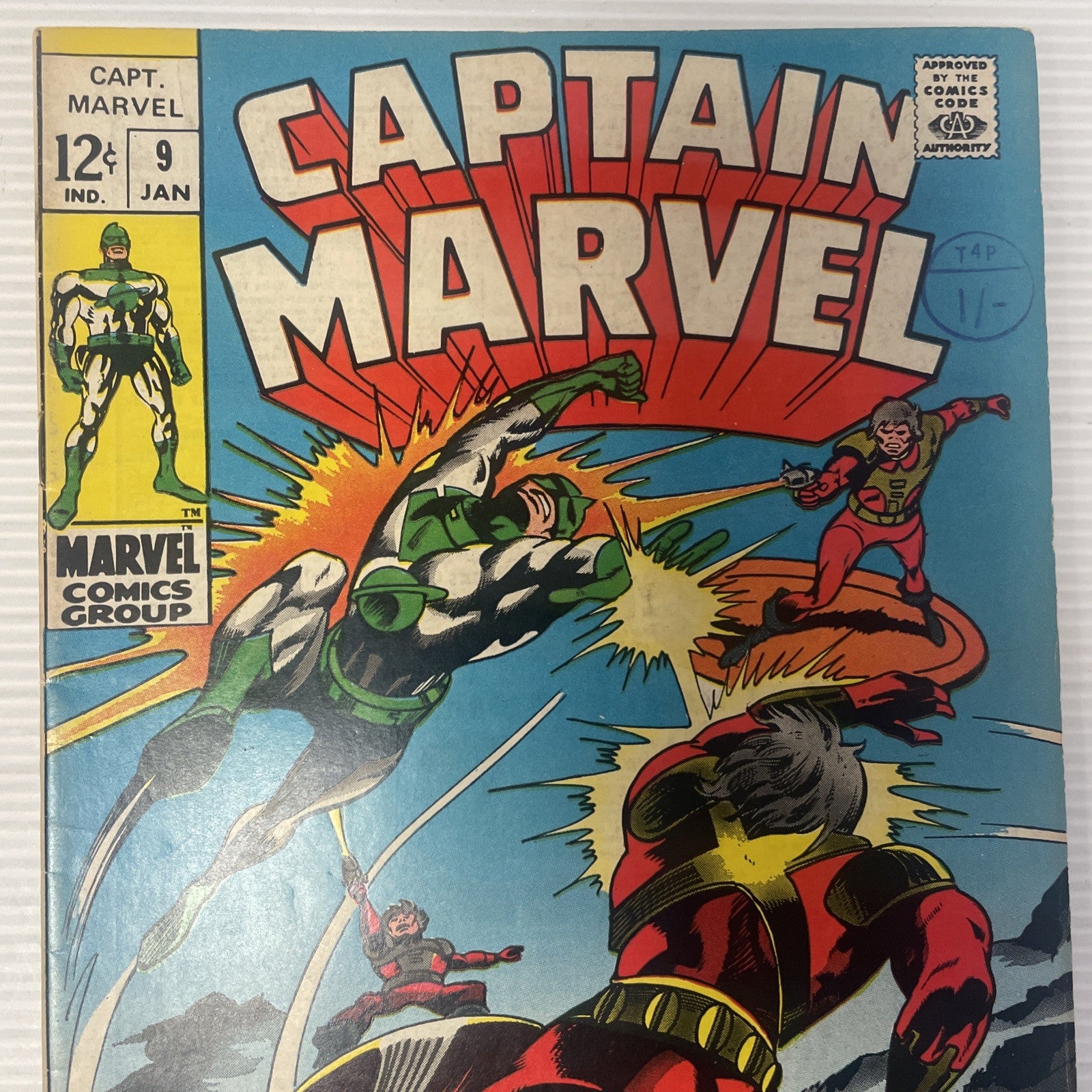 Captain Marvel #9 1968 FN/VF1