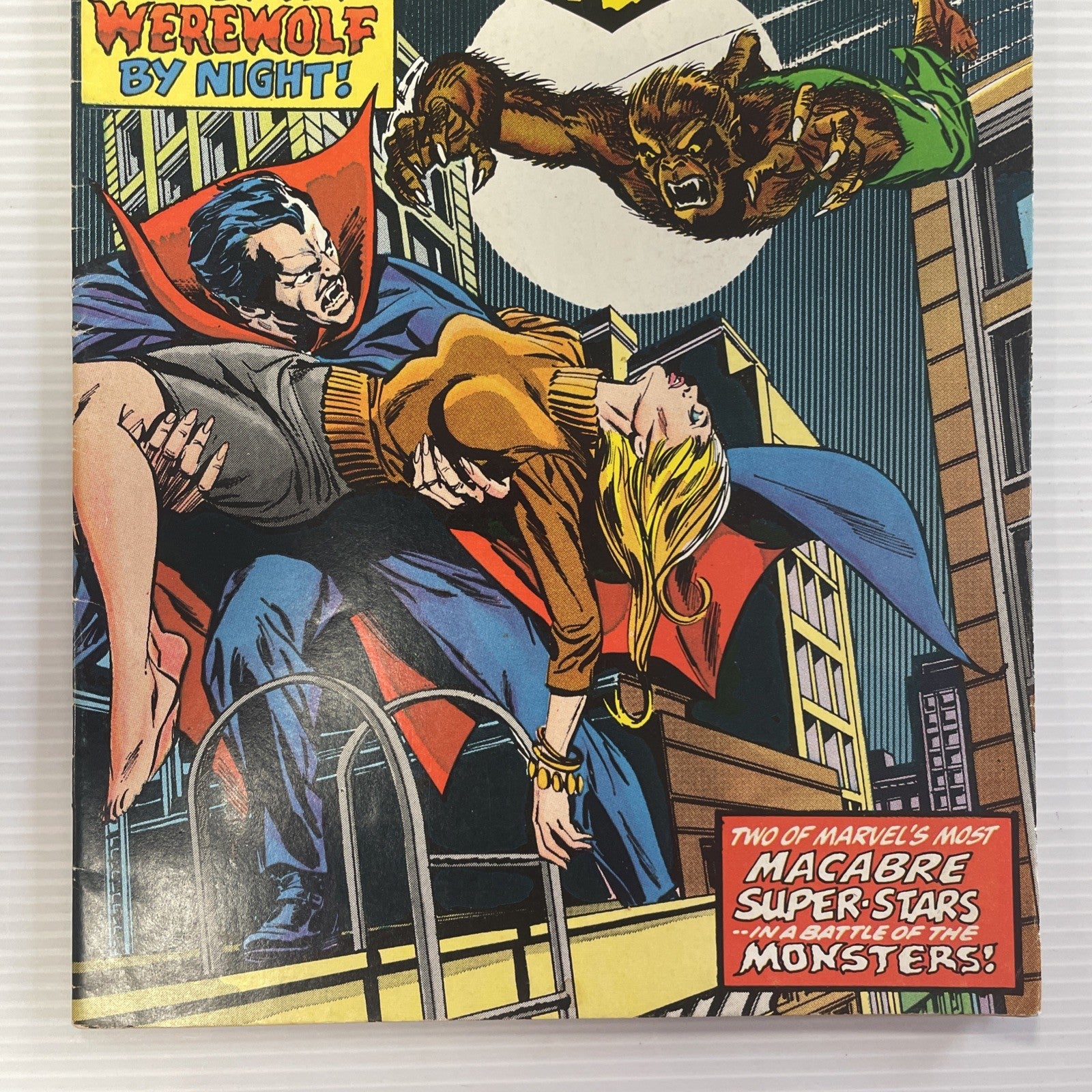 Tomb Of Dracula #18 1974 VG/FN Pence Copy vs Man-Wolf2