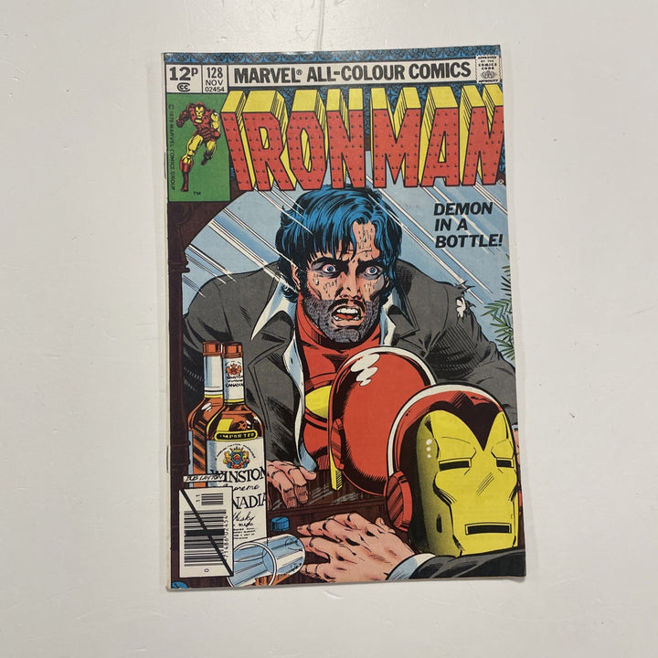 Iron Man #128 1979 FN Demon In A Bottle0