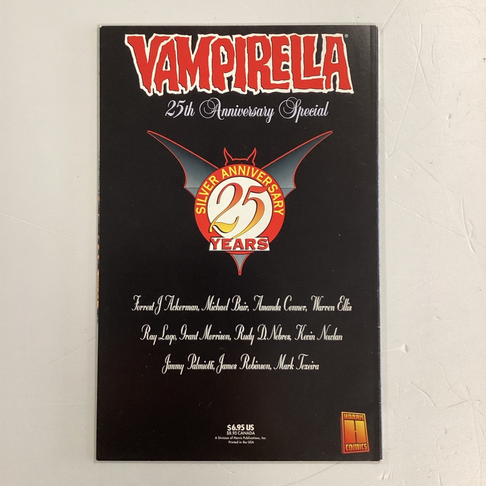 Vampirella 25th Anniversary Silver Limited Edition 1996 FN/VF 1/50004