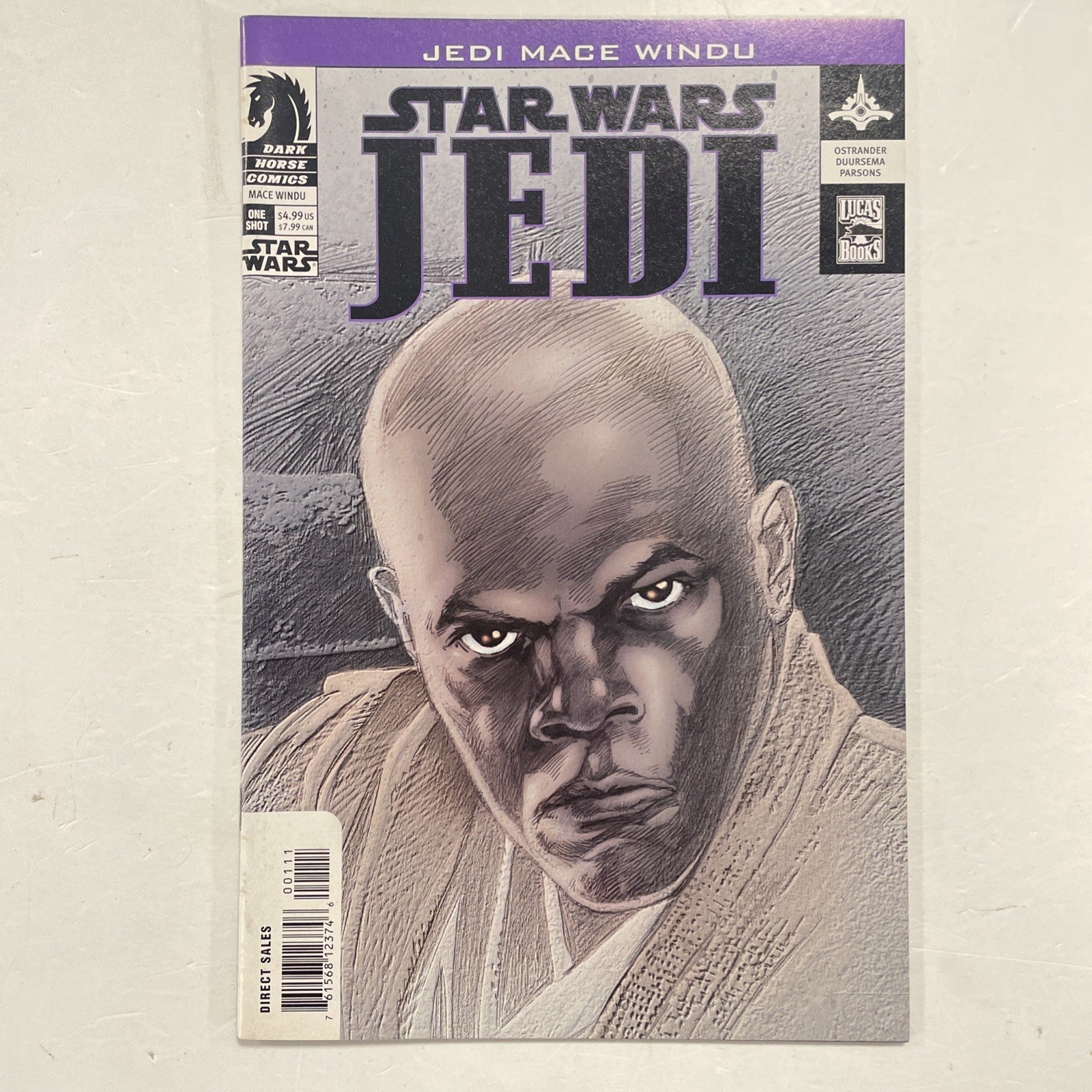 Star Wars Jedi Mace Windu 2003 One-Shot VF+ 1st App of Asajj Ventress Dark Horse0