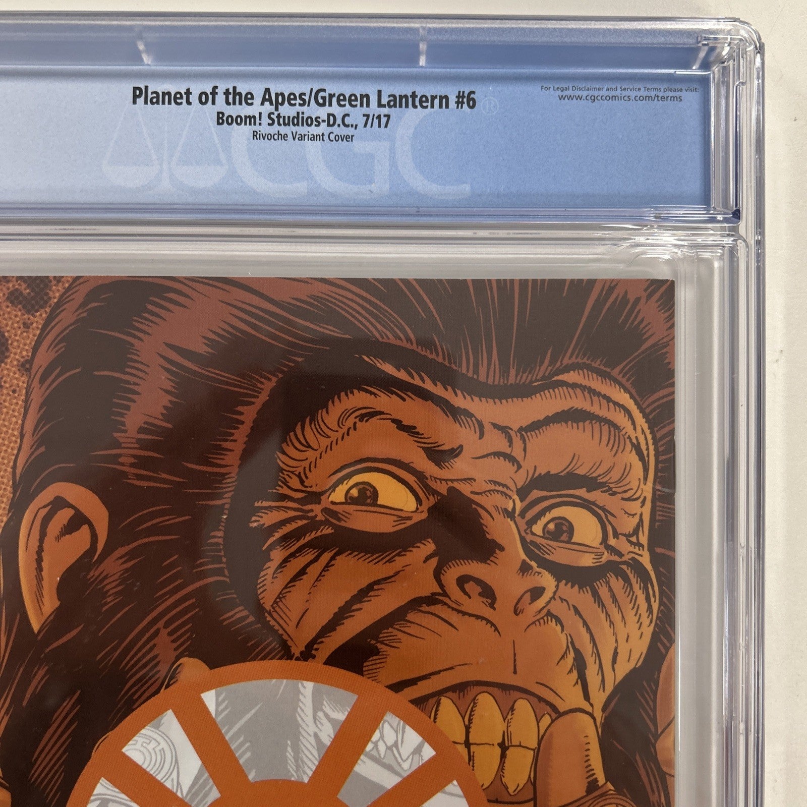 Planet of the Apes/Green Lantern #6 2017 CGC 9.8  Rivoche 1:20 Variant14