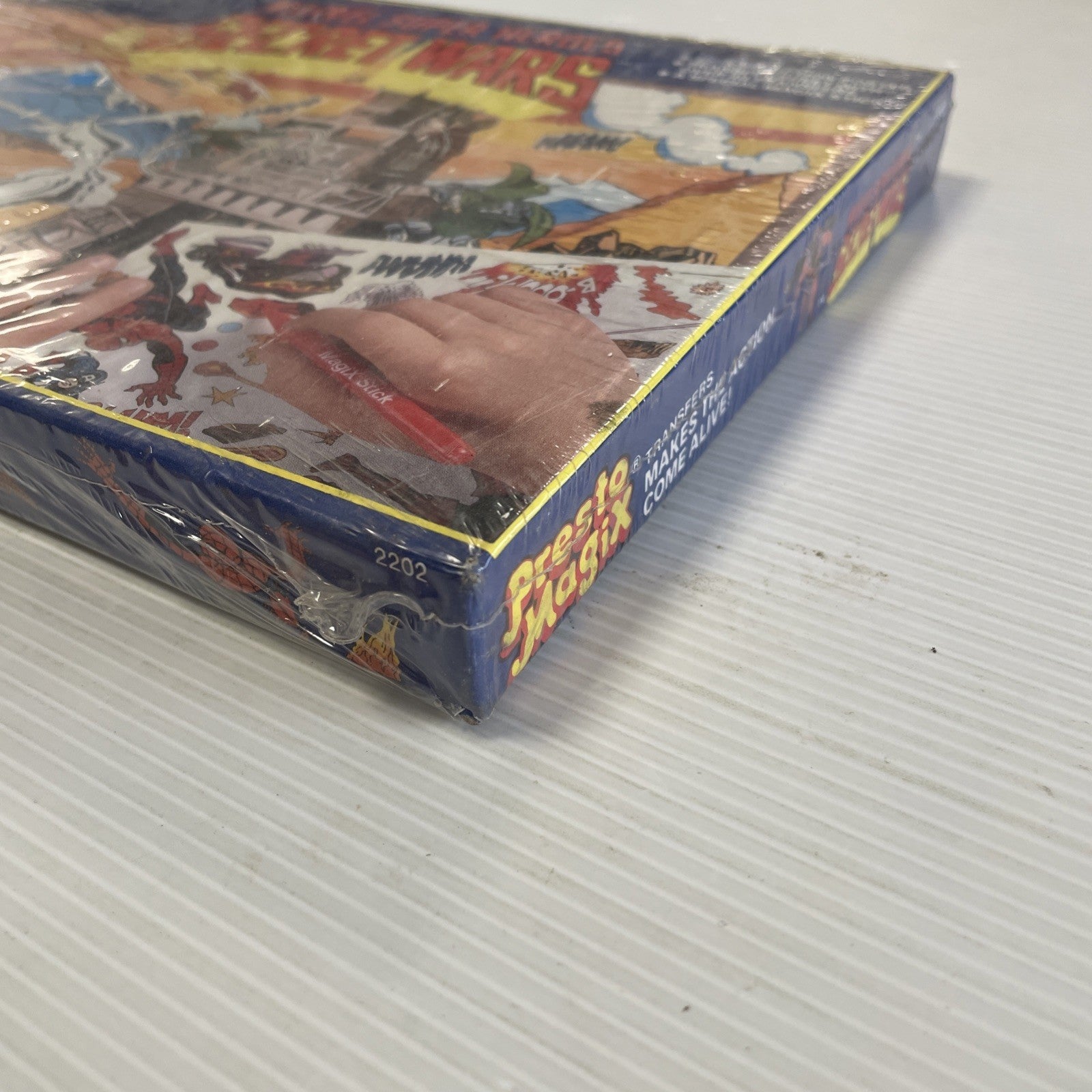 Marvel Super-Heroes Secret Wars Presto Magix Transfer Set 1984 SEALED in shrinkw6