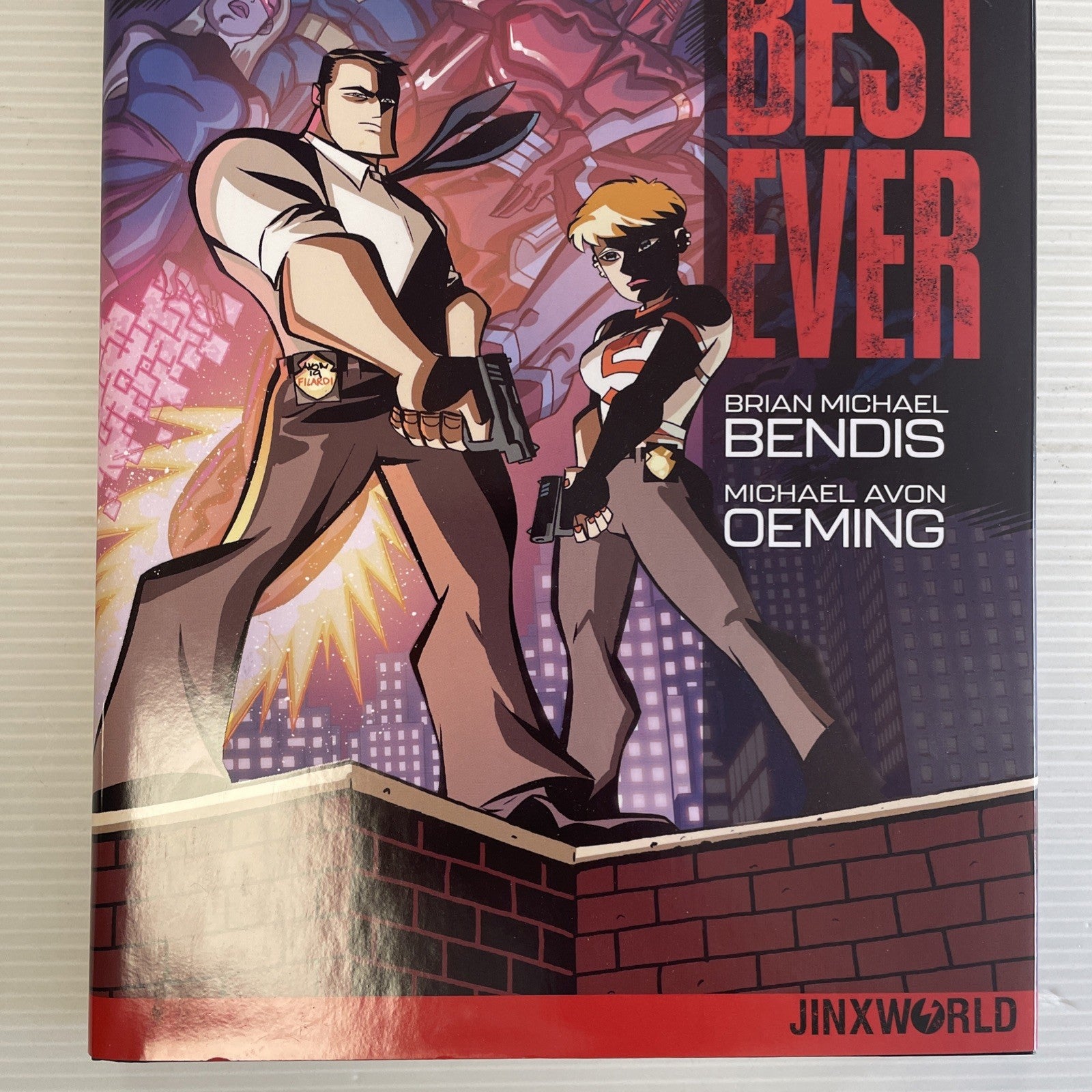 Powers: The Best Ever Bendis Brian Michael Jinxworld HC Graphic Novel2