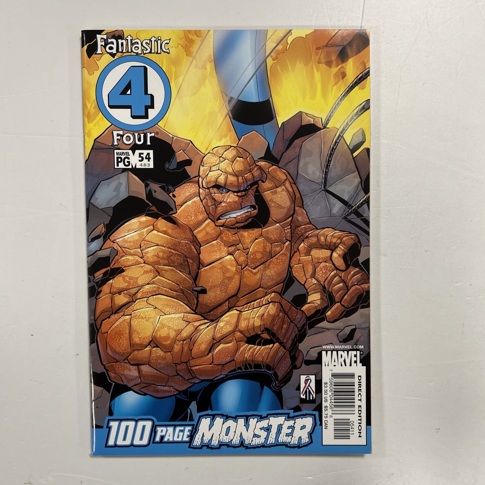 Fantastic Four #54 2002 VF/NM 1st Valeria Richards As A Baby0