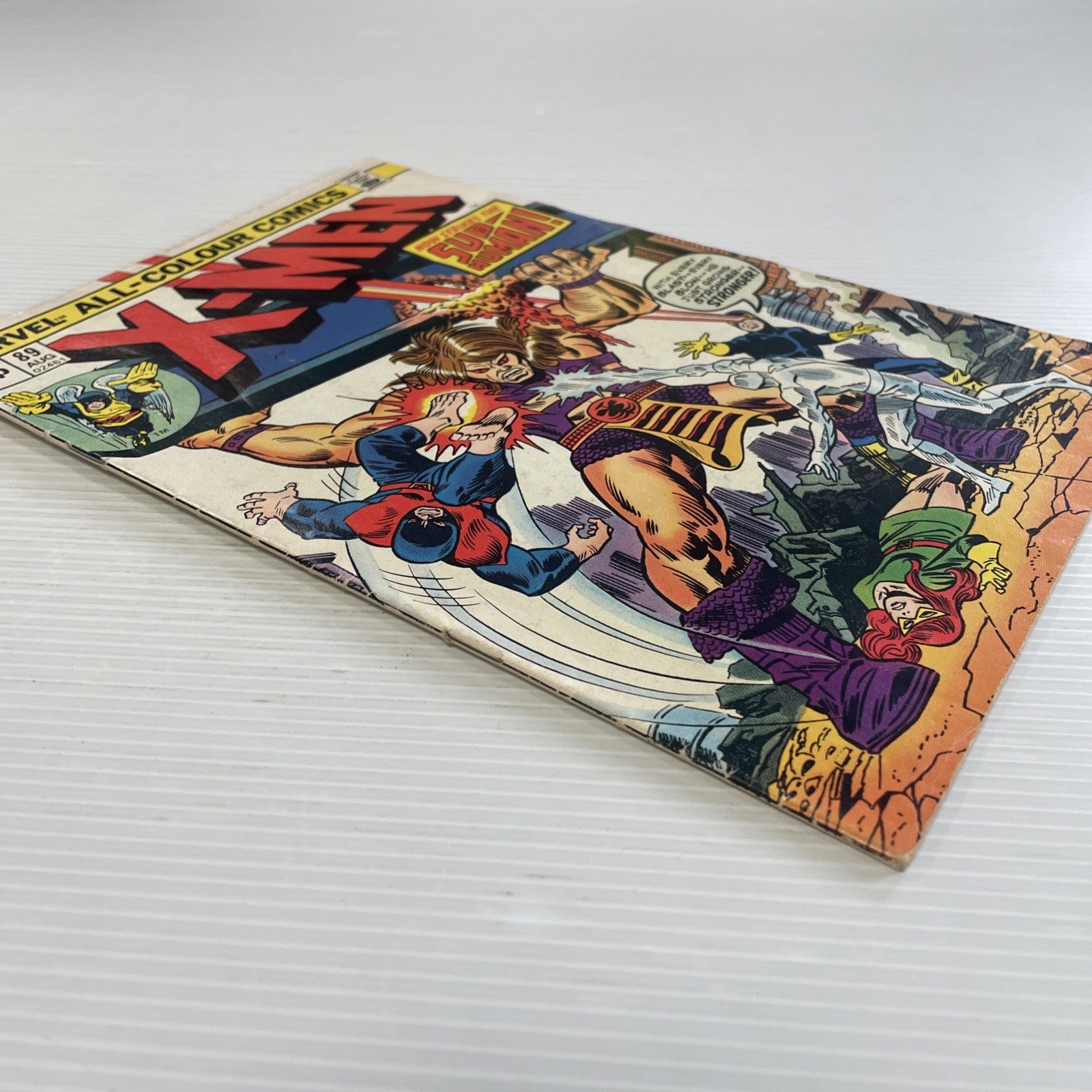 X-Men #89 1974 VG+ Pence Copy3