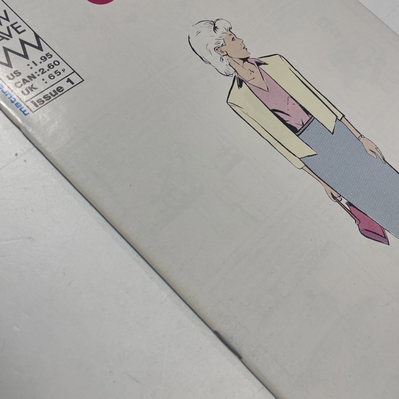 Ace #1 1988 VF By Eddie Campbell, Harrier Comics New Wave4