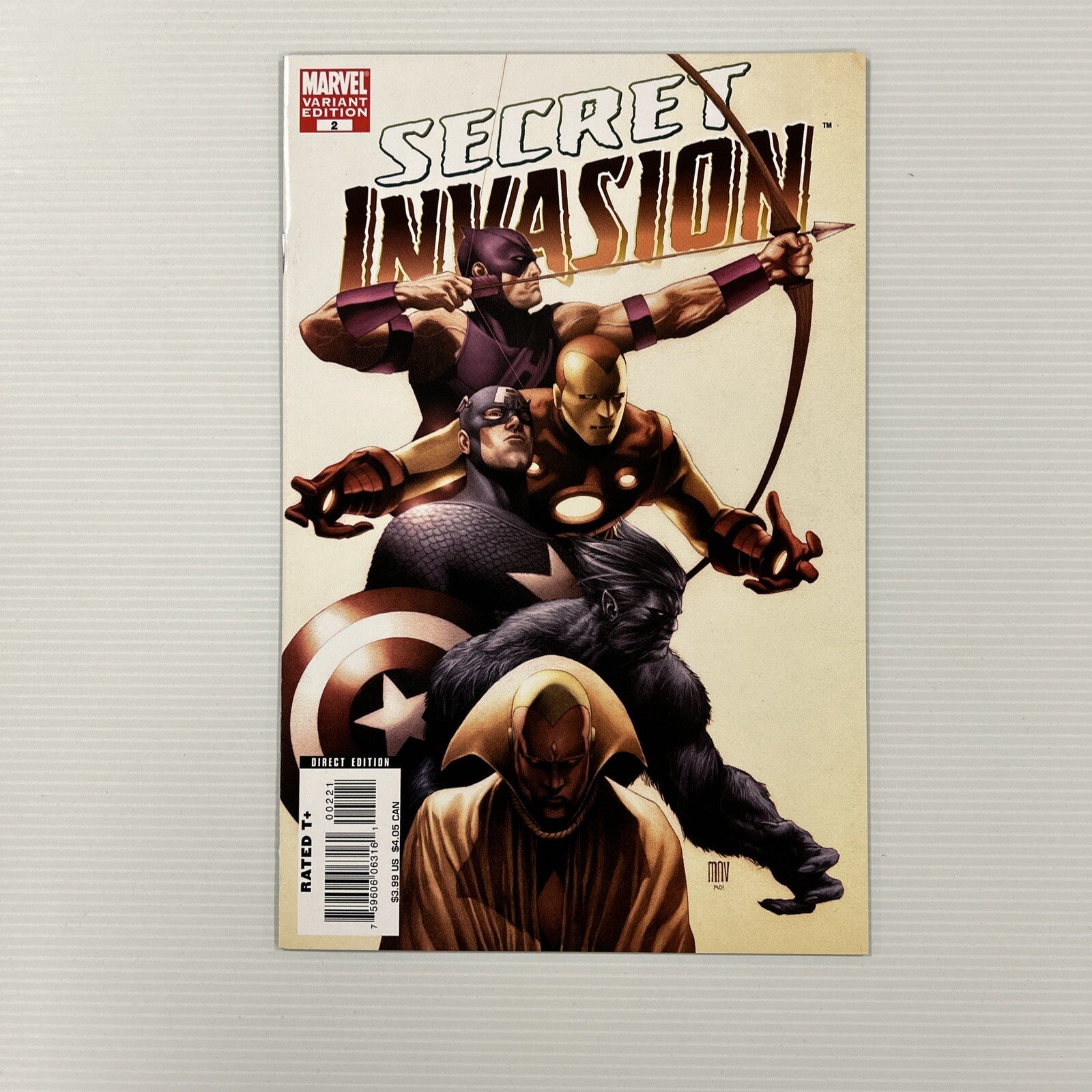 Secret Invasion #1-4 2008 NM Leinil Yu & More Variants8