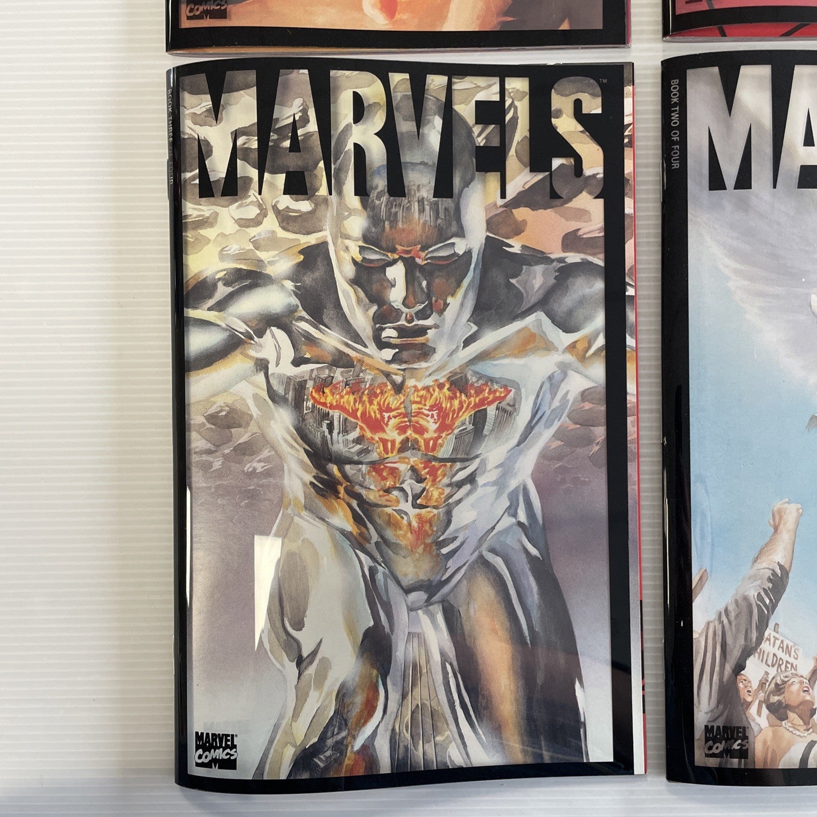 Marvels #1-4 1994 VF Acetate Covers3