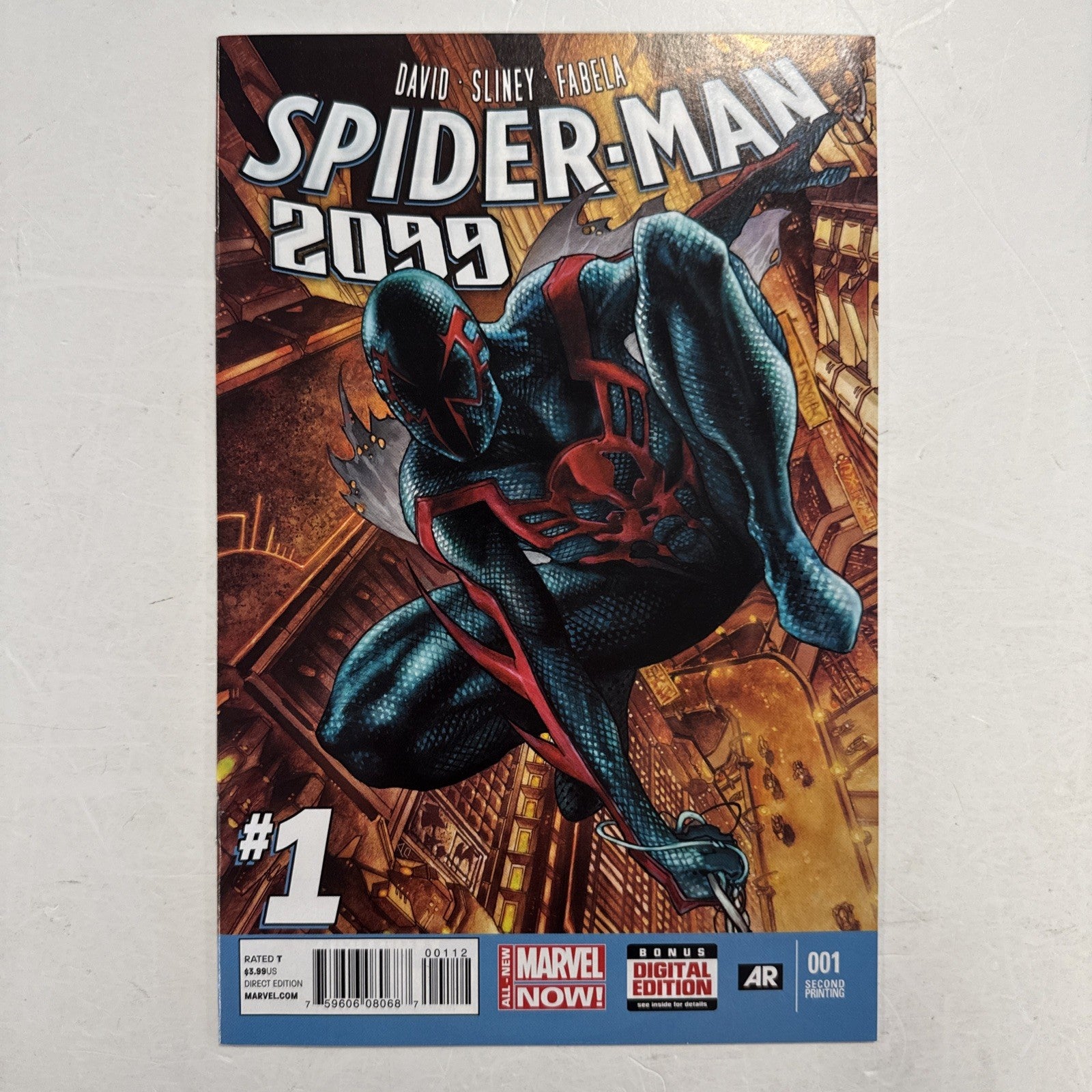 Spider-Man 2099 #1 2014 VF/NM 2nd Print0