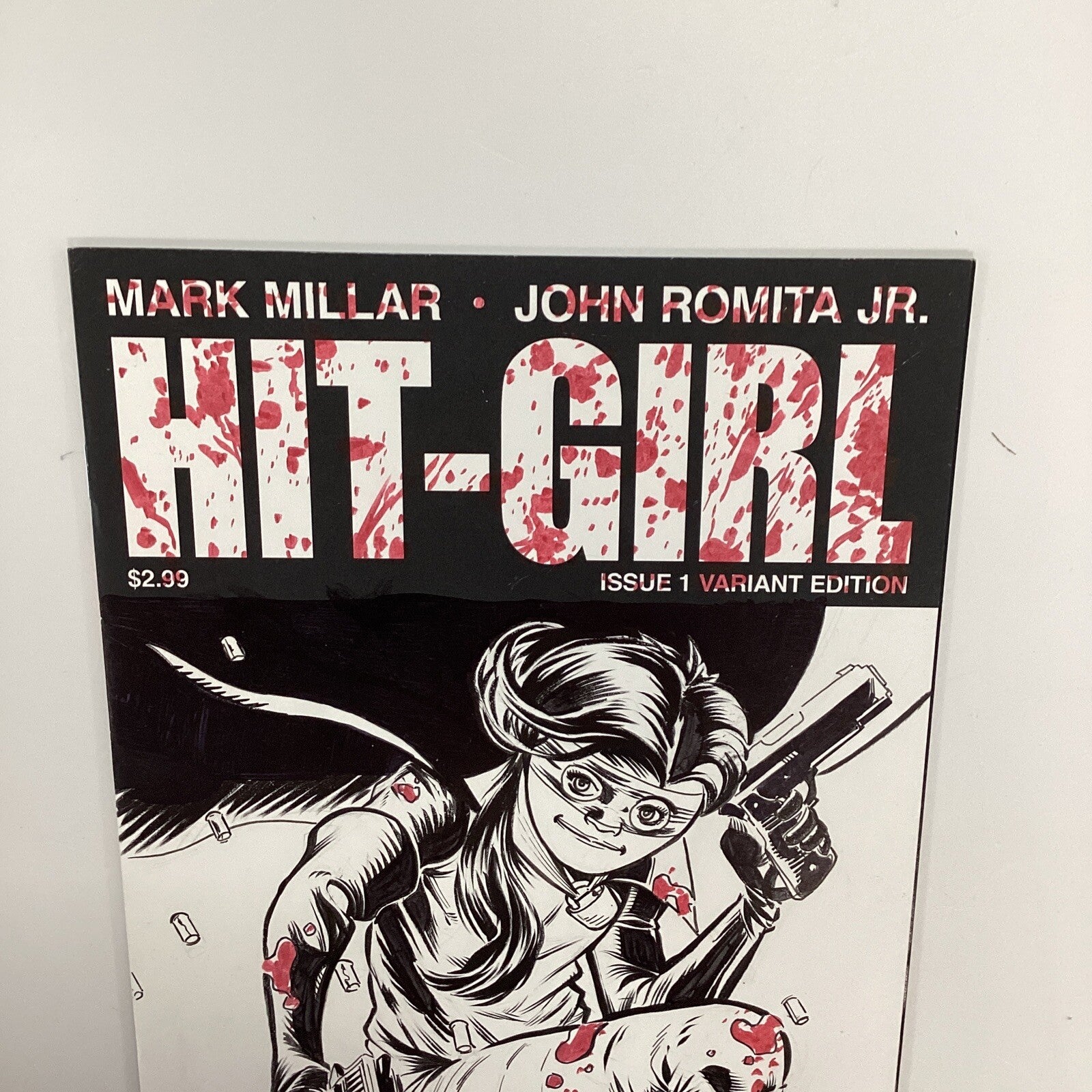 Hit Girl #1 2012 Sketch Cover by unknown artist (From Florida Megacon 2013)2