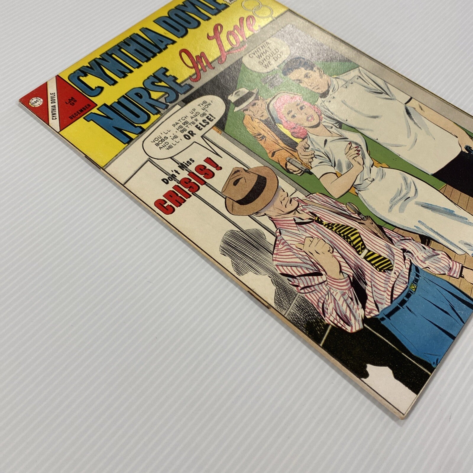 Cynthia Doyle Nurse in Love #67 1962 FN Charlton Pence Copy3