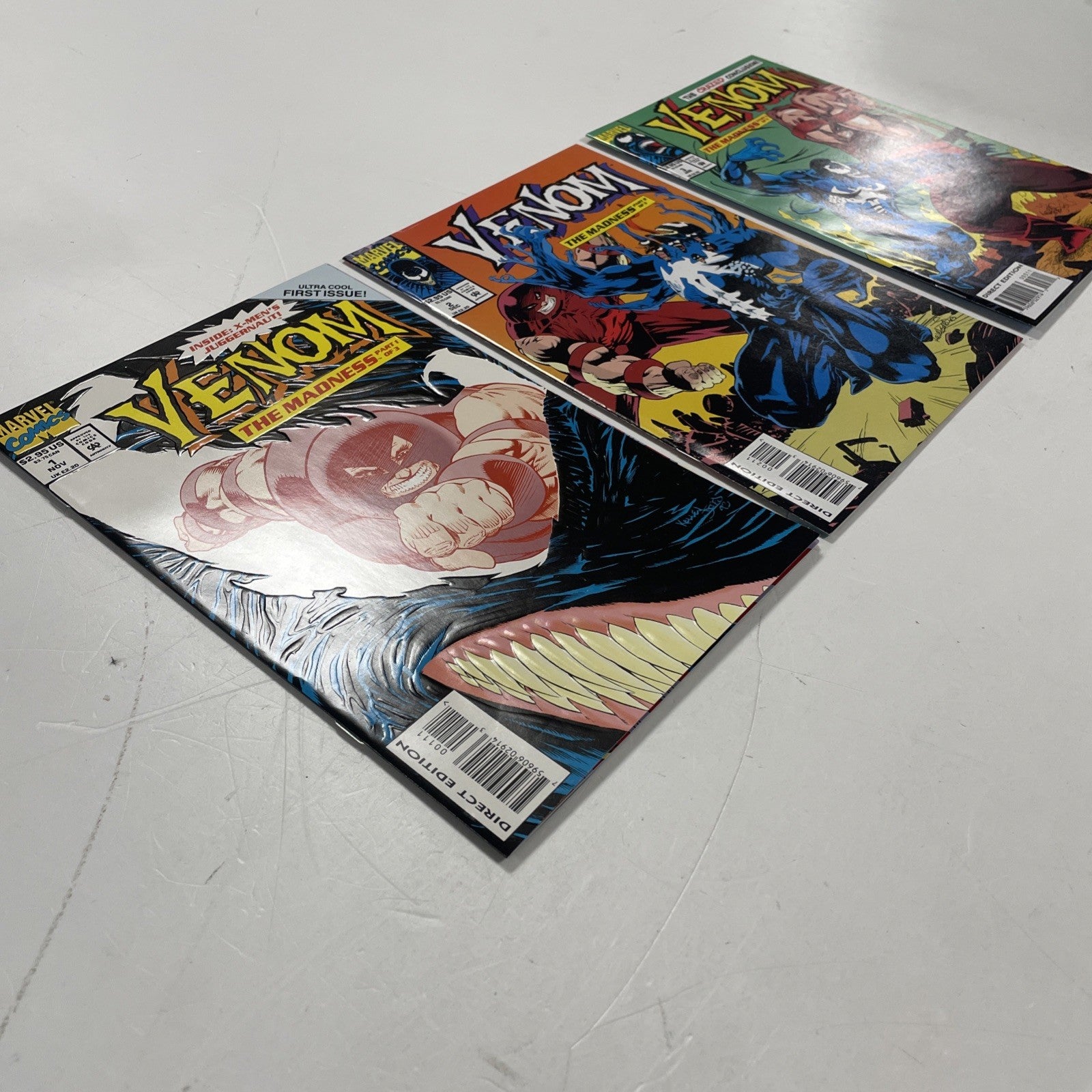 Venom The Madness #1-3 1993 VF/NM Complete Set4