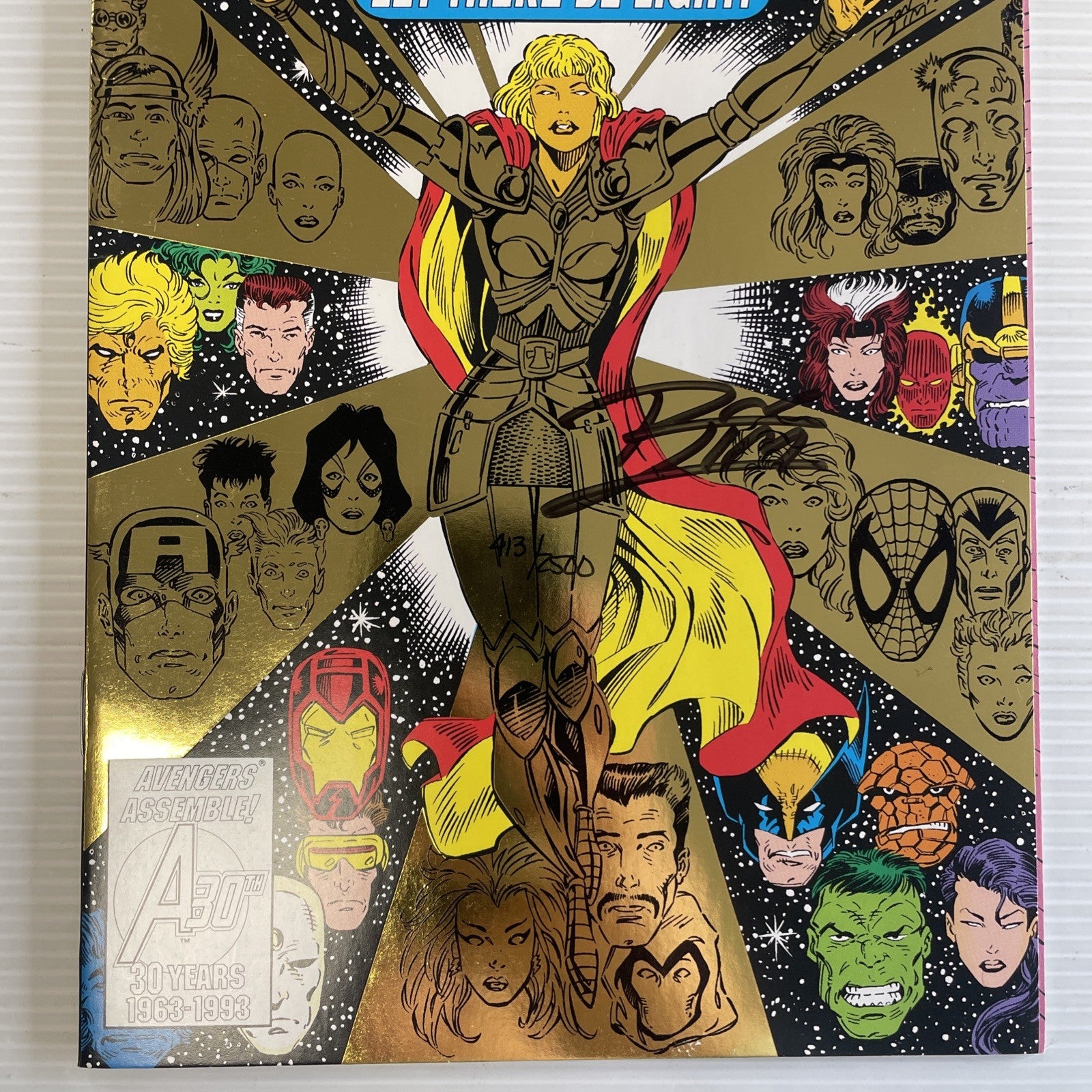 The Infinity Crusade #1 1993 Signed Ron Lim DF CoA2
