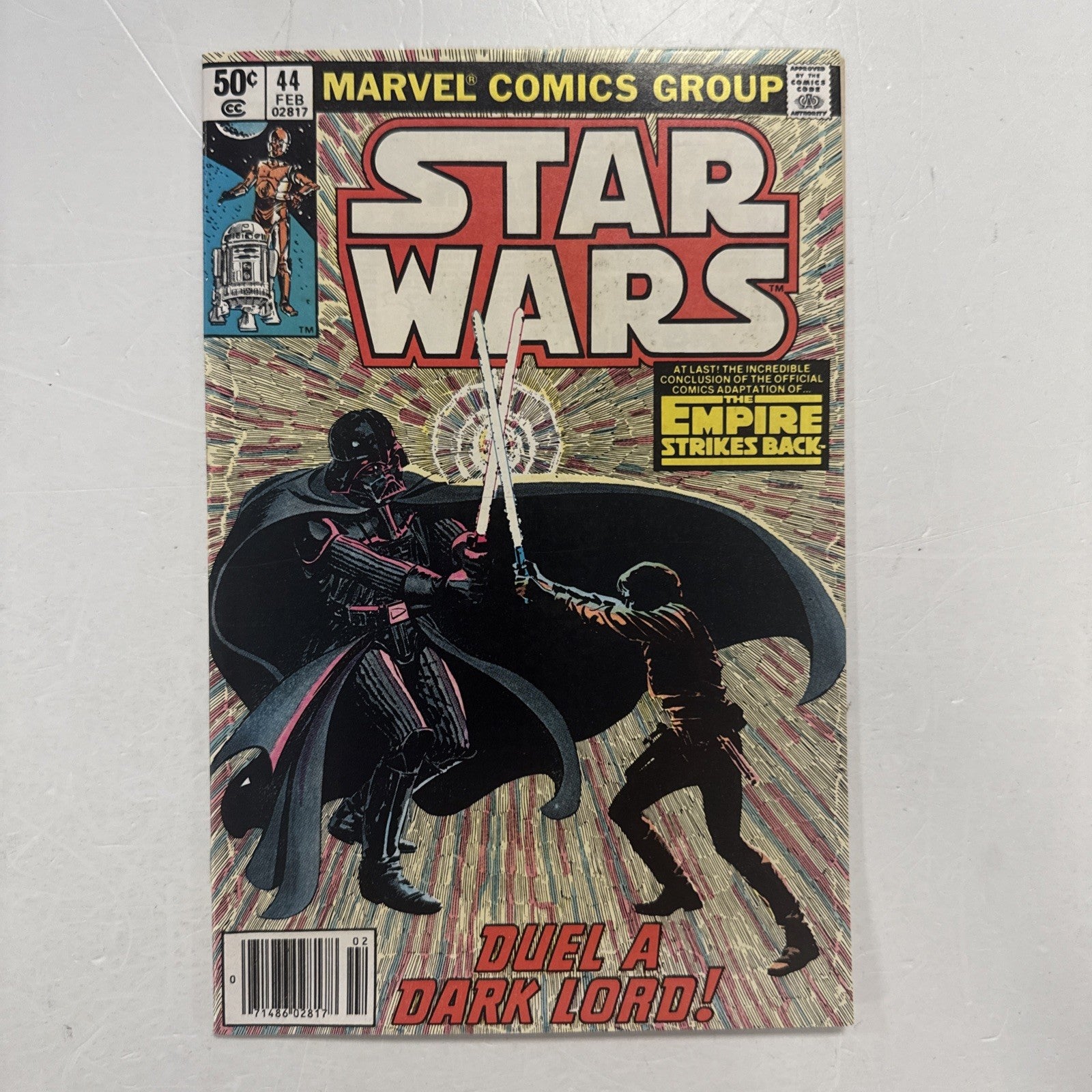 Star Wars #44 1981 VF/NM Newsstand The Empire Strikes Back storyline Conclusion0