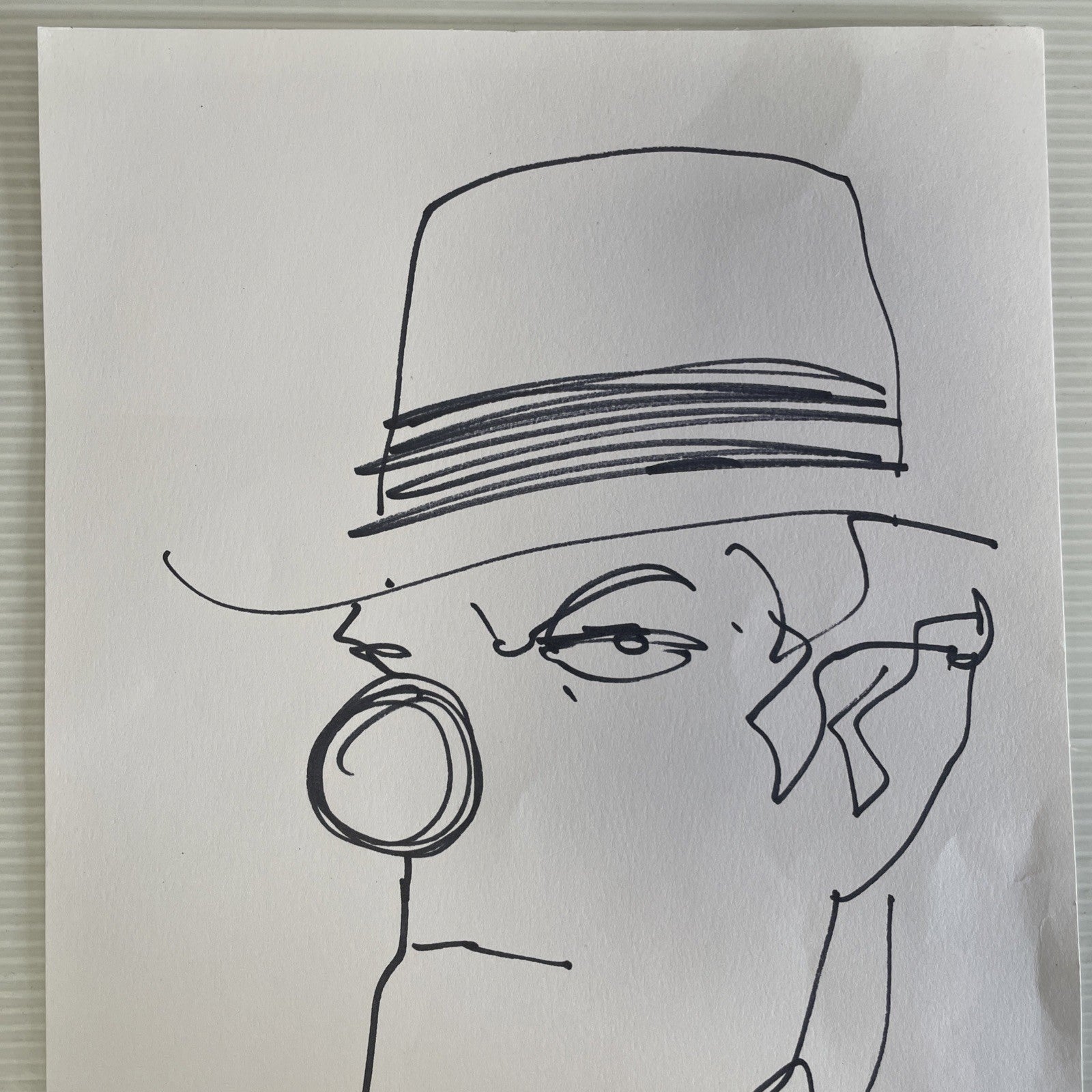 Frazer Irving Original Sketch Artwork of Jack Point from 2012 (29.5 x 20.5 cm)1