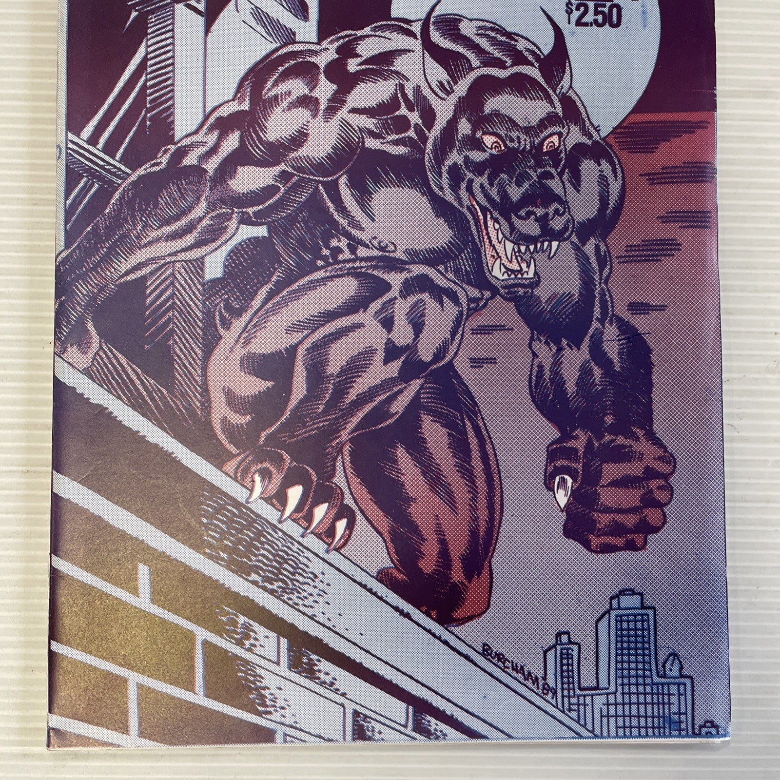 Dober man #1 1989 VF Burcham Studio Indie Comic2