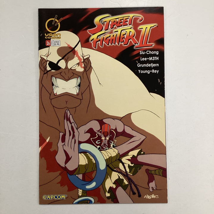 Street Fighter II #2B 2005 NM Skottie Young Variant Cover Udon Comics0
