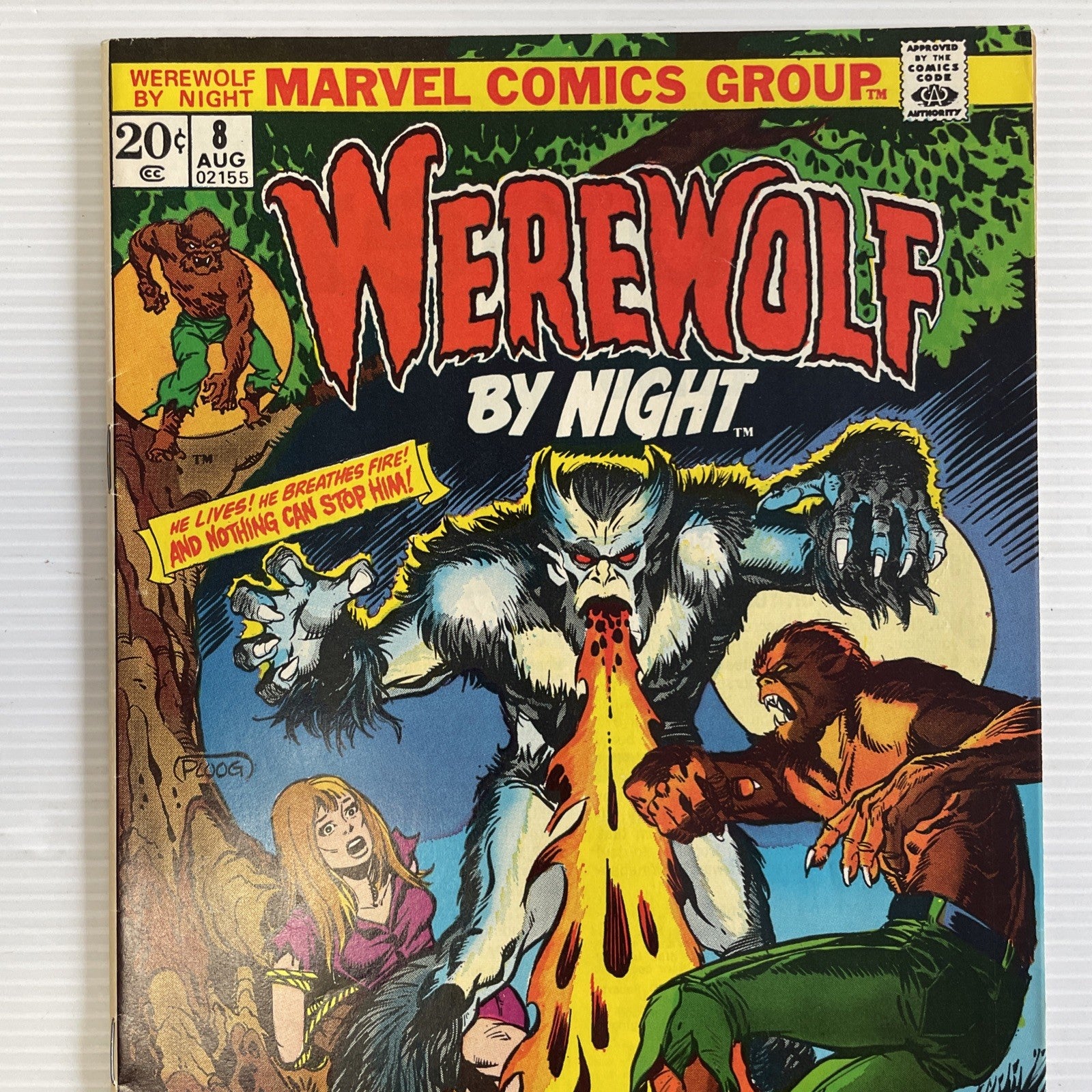 Werewolf by Night #8 1973 VF-1