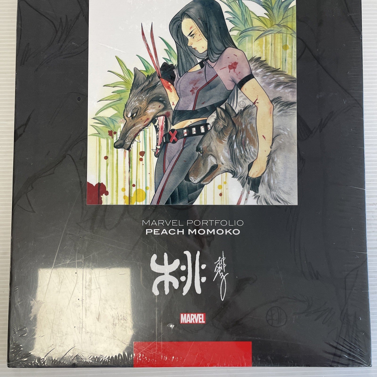 Marvel Portfolio: Peach Momoko 12 Portraits Hardcover New2