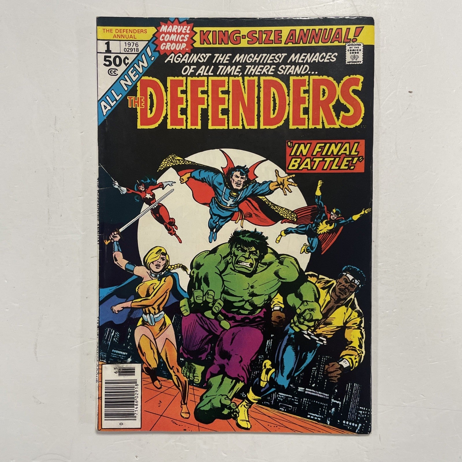 Defenders Annual #1 1976 FN King Size0