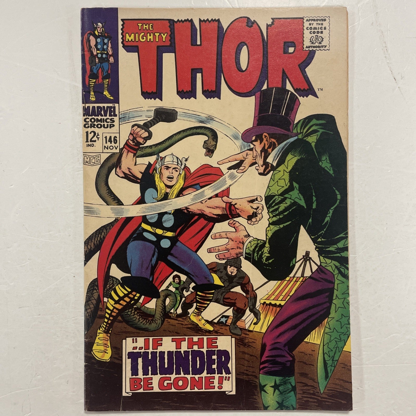 The Mighty Thor #146 1967 FN- Origin of The Inhumans0