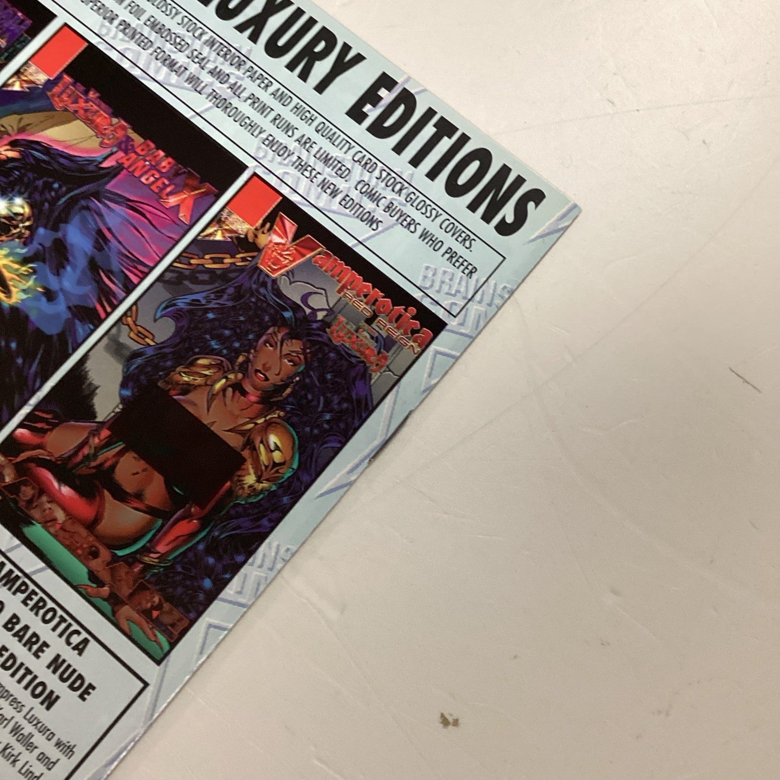 Vamperotica Red Reign Dare To Bare Nude Edition 1996 Brainstorm Comics11