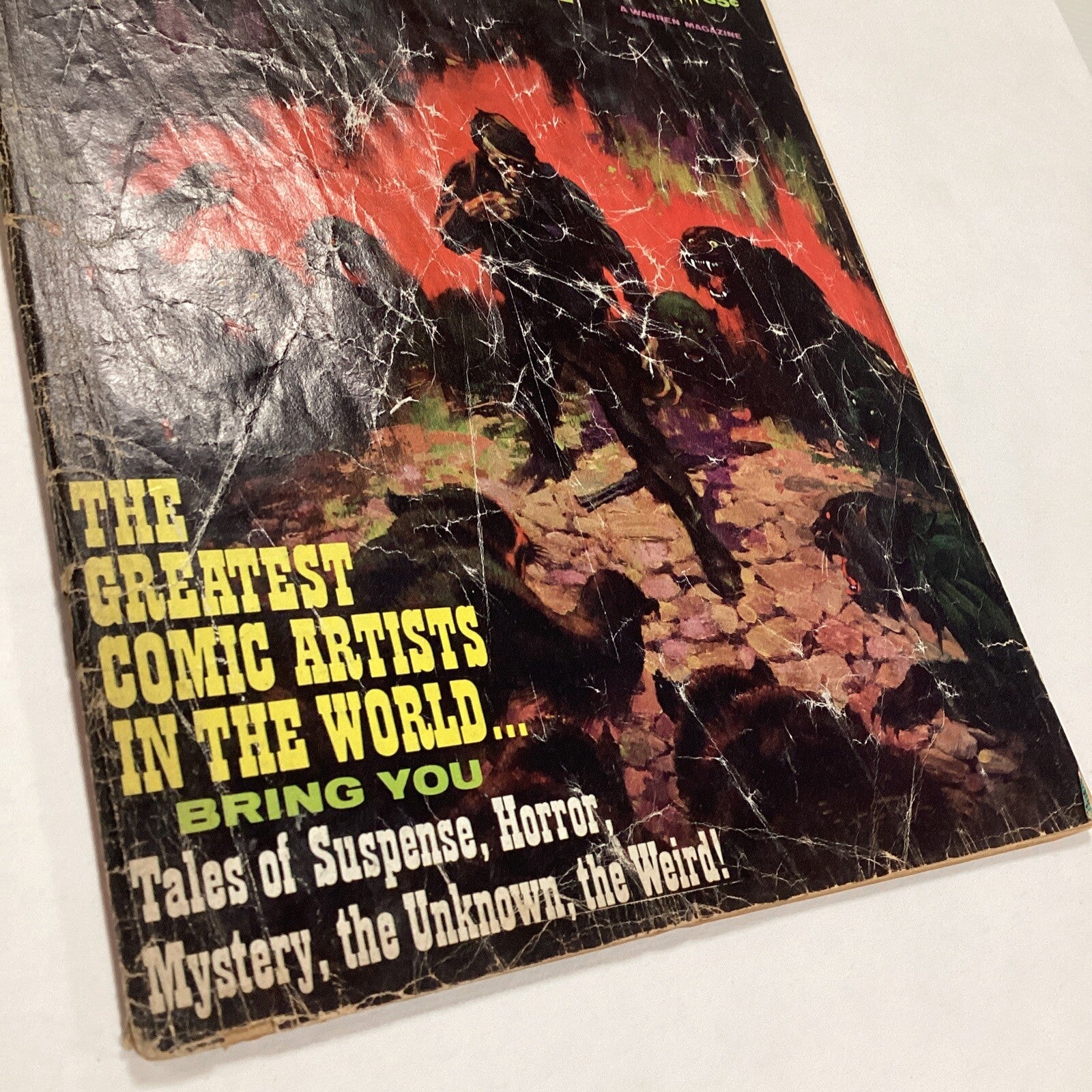 Creepy #2 1965 GD Cover worn and detached, pen marks on first page.Warren Horror5