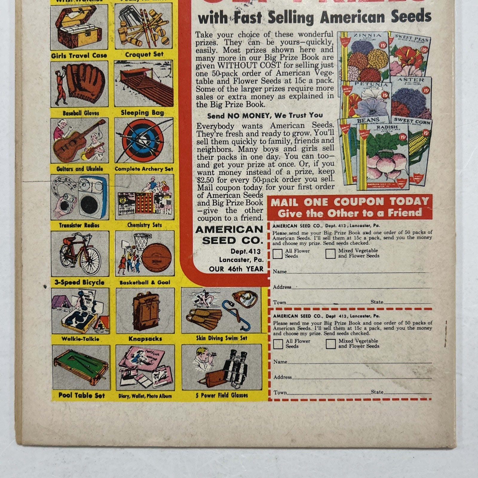 Superman's Pal Jimmy Olsen #76 1964 VG+ Pence Stamp11
