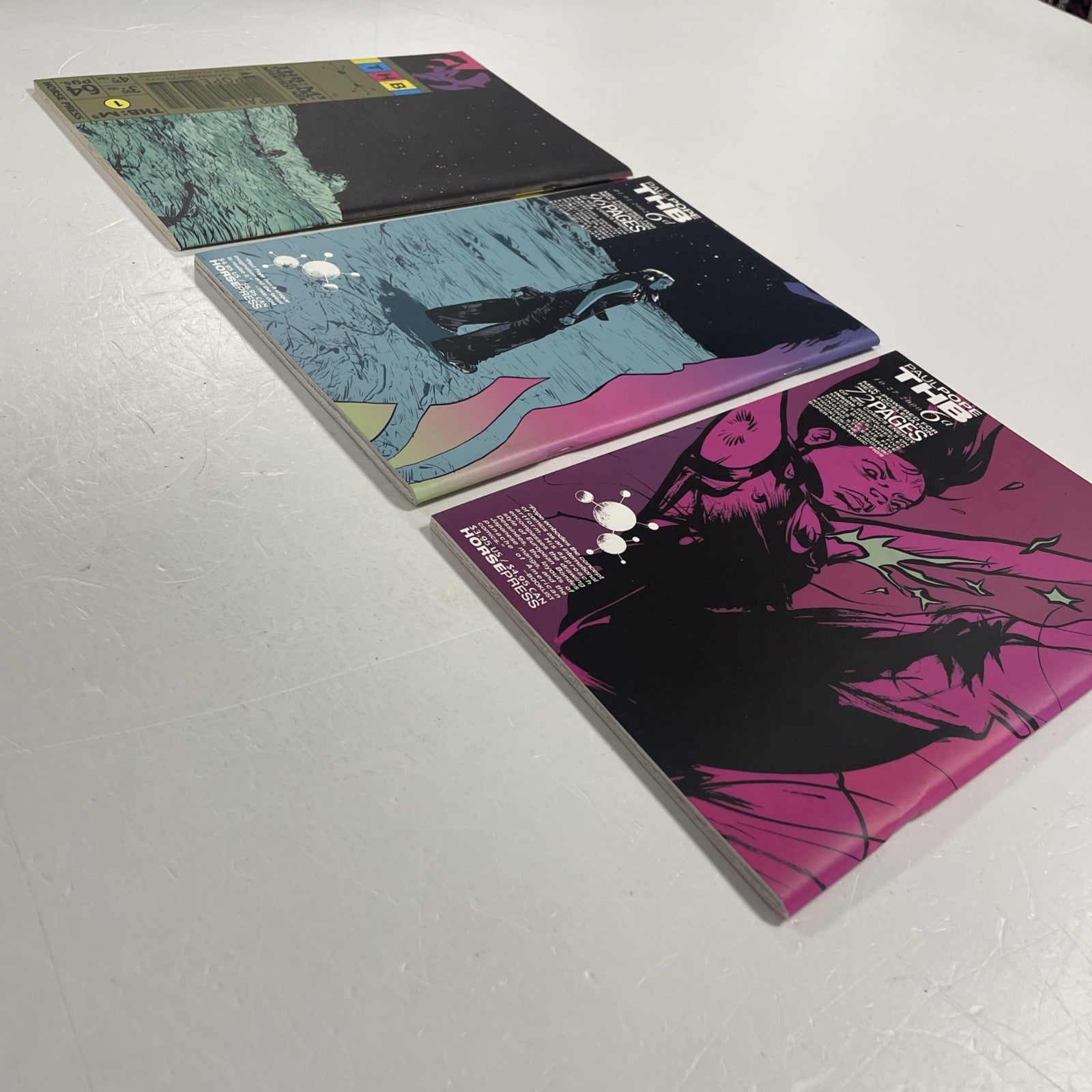 THB: M3 Mars Mightiest Mek & 6a, 6d Paul Pope 2000 Horse Press9